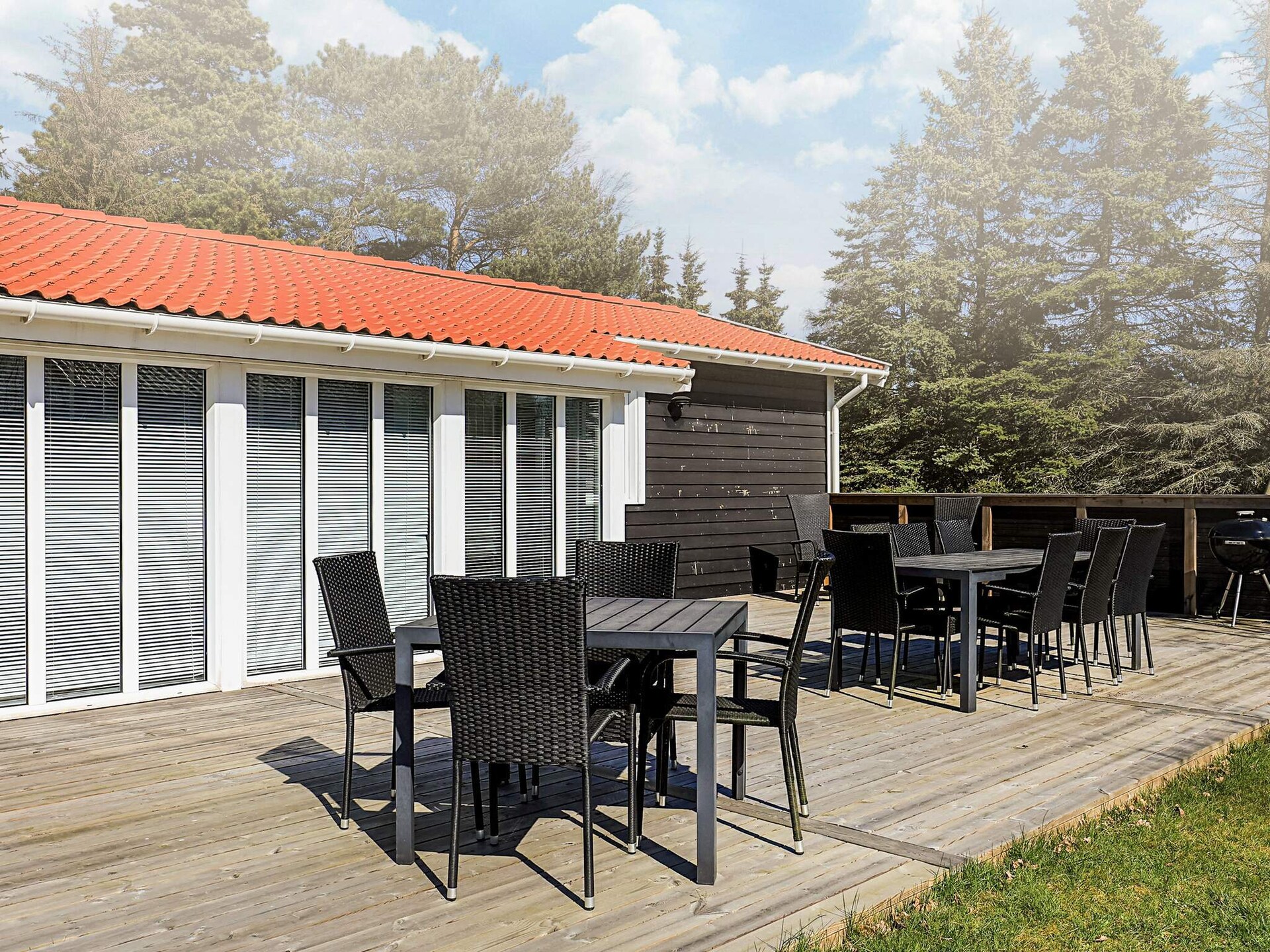 Ruim vakantiehuis met privé-zwembad, sauna en whirlpool op 1 km van strand - foto 44