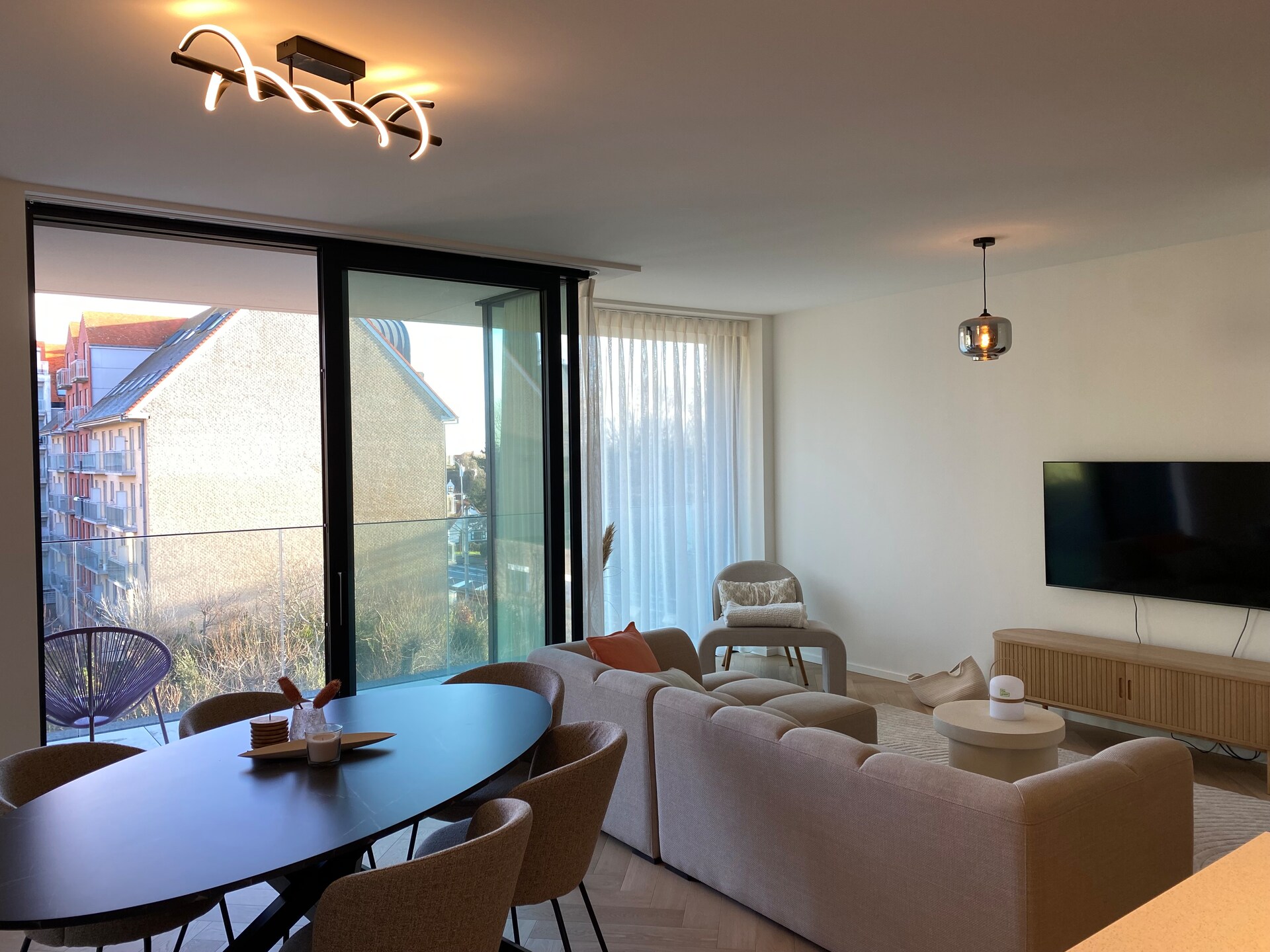 Luxe appartement aan golfbaan in Nieuwpoort met 2 slaapkamers en zonneterras - foto 7