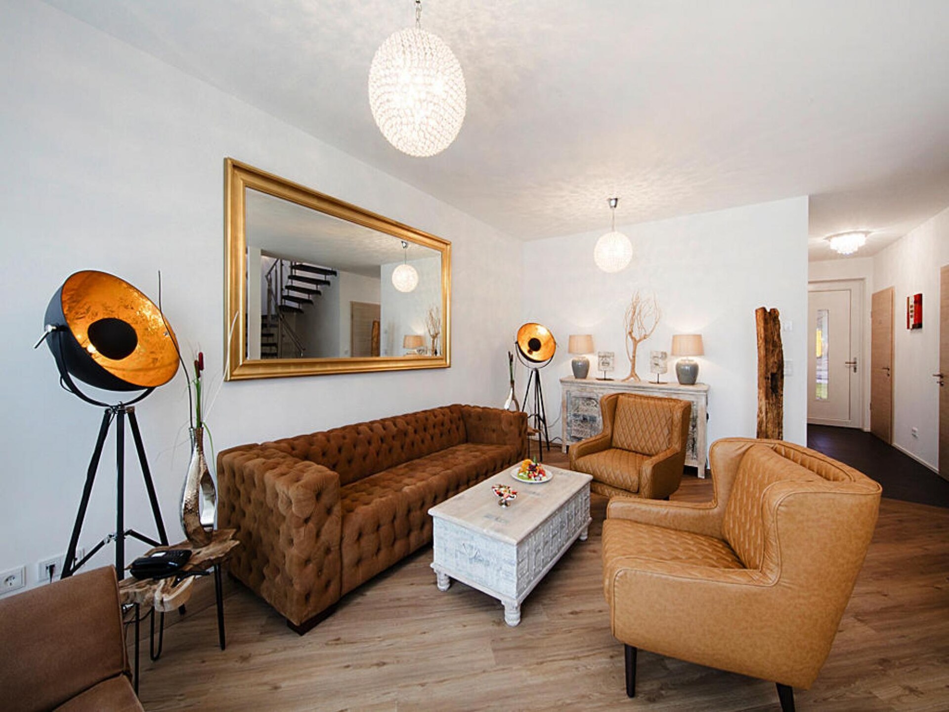 Op 300 m van het meer: Ruim luxe appartement in Strausberg - foto 2