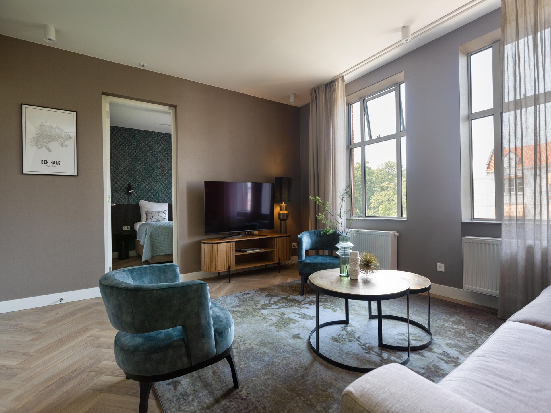 Stijlvol appartement aan de gracht in hartje Den Haag | 4p - foto 19