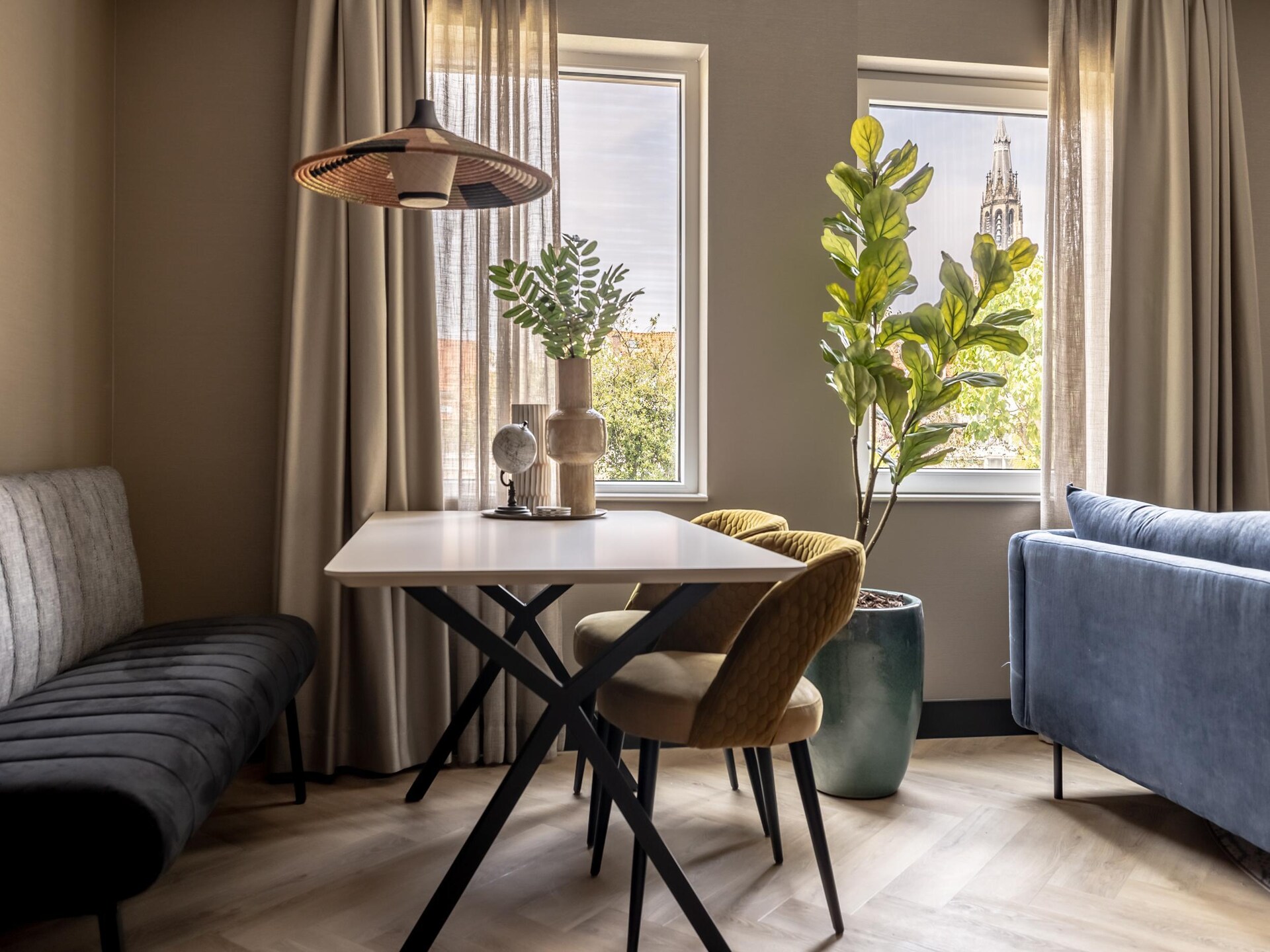 Stijlvol gezinsappartement in hartje Delft met tuin en airco - foto 21