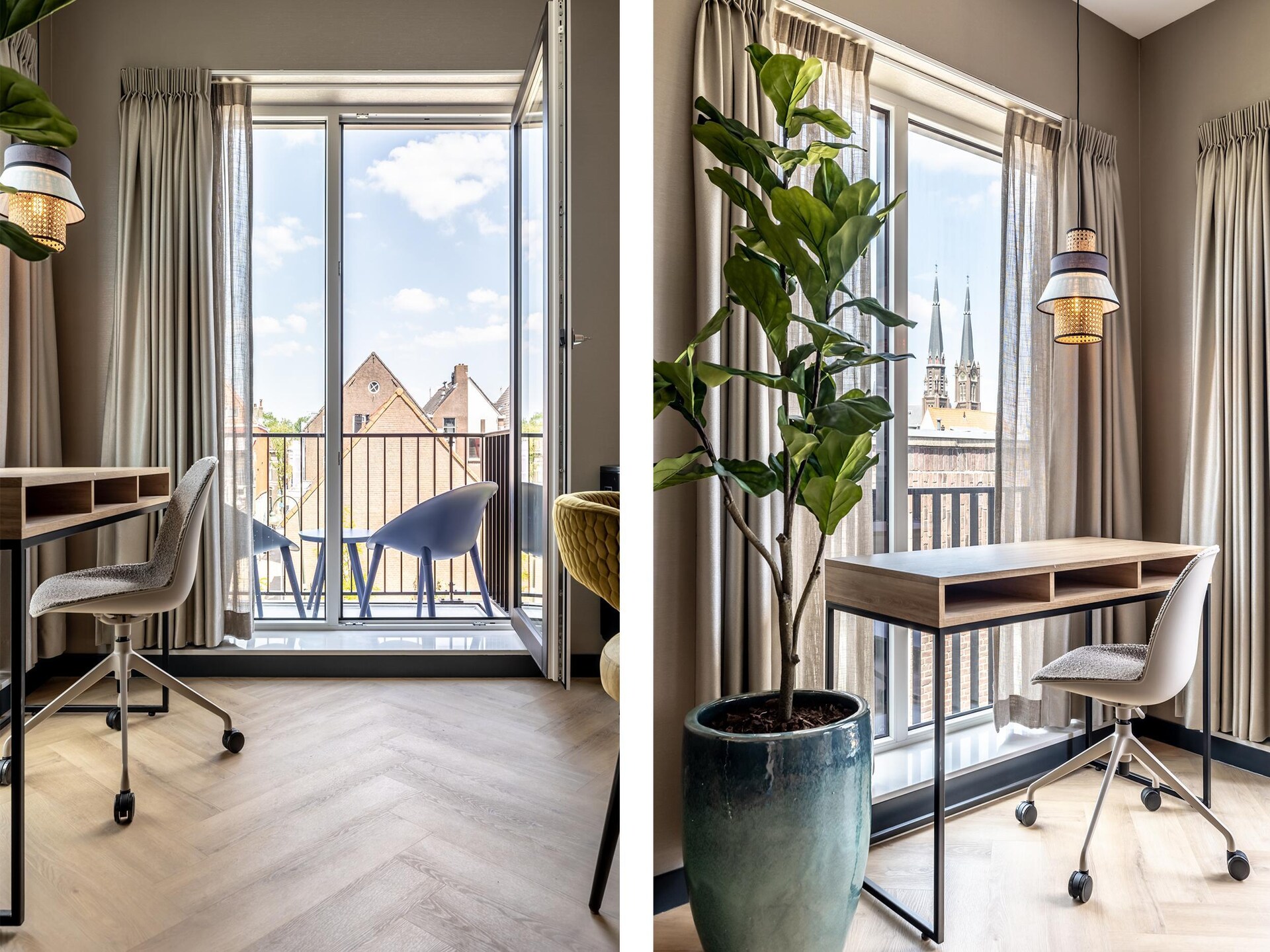 Licht appartement met balkon en uitzicht op Delft, 4 personen - foto 20