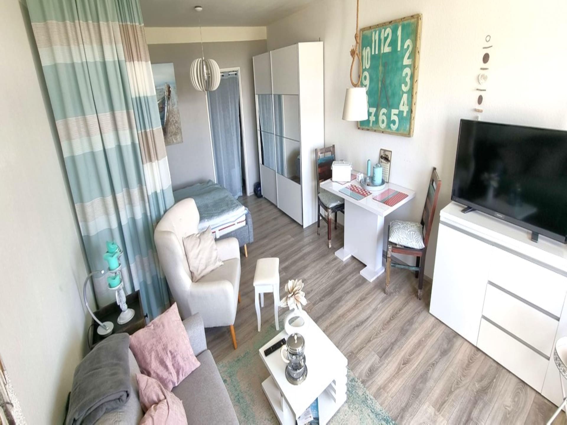 Aan zee: Cozy Tampen appartement in Burgtiefe-Südstrand - foto 5
