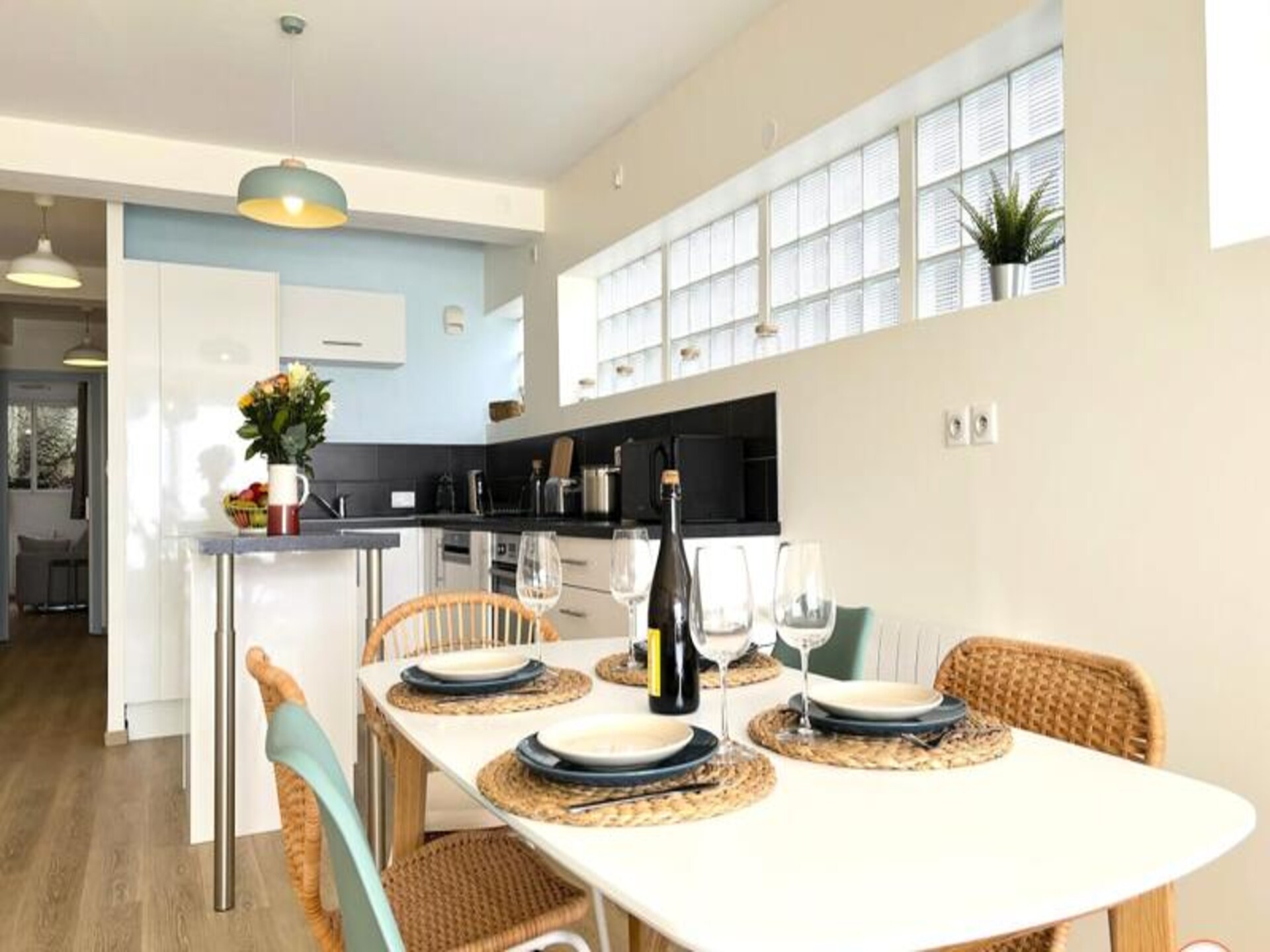 Le Bord De Mer: stijlvol appartement met zeezicht en terras in Le Havre - foto 4
