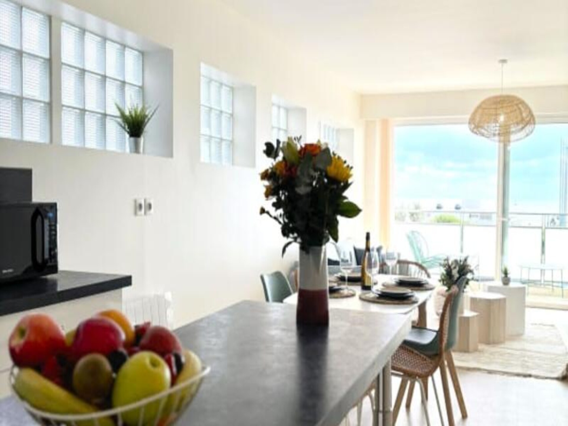 Le Bord De Mer: stijlvol appartement met zeezicht en terras in Le Havre - foto 10