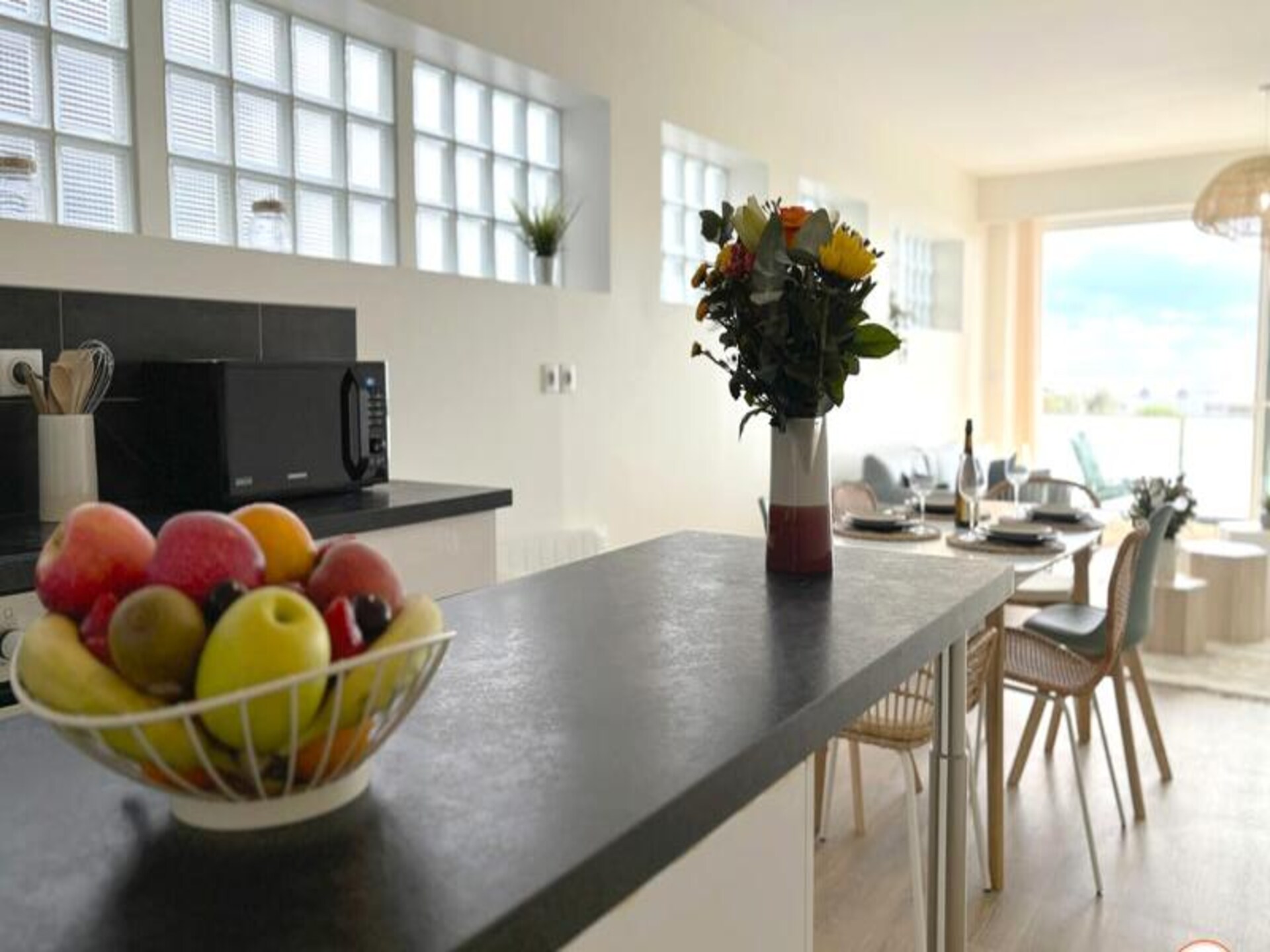 Le Bord De Mer: stijlvol appartement met zeezicht en terras in Le Havre - foto 21