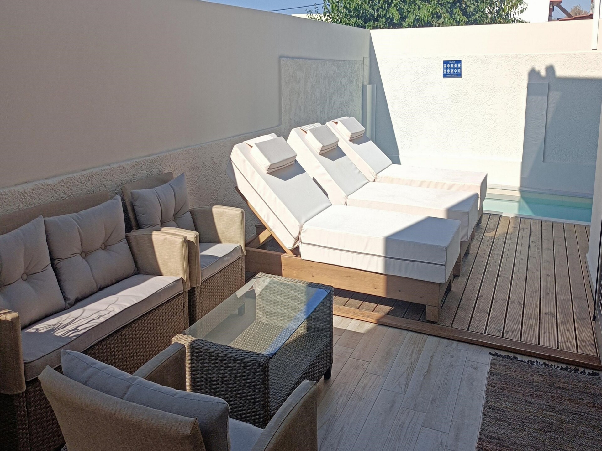 Villa Aloe: 150m van strand met privézwembad in Adelianos Kampos - foto 5