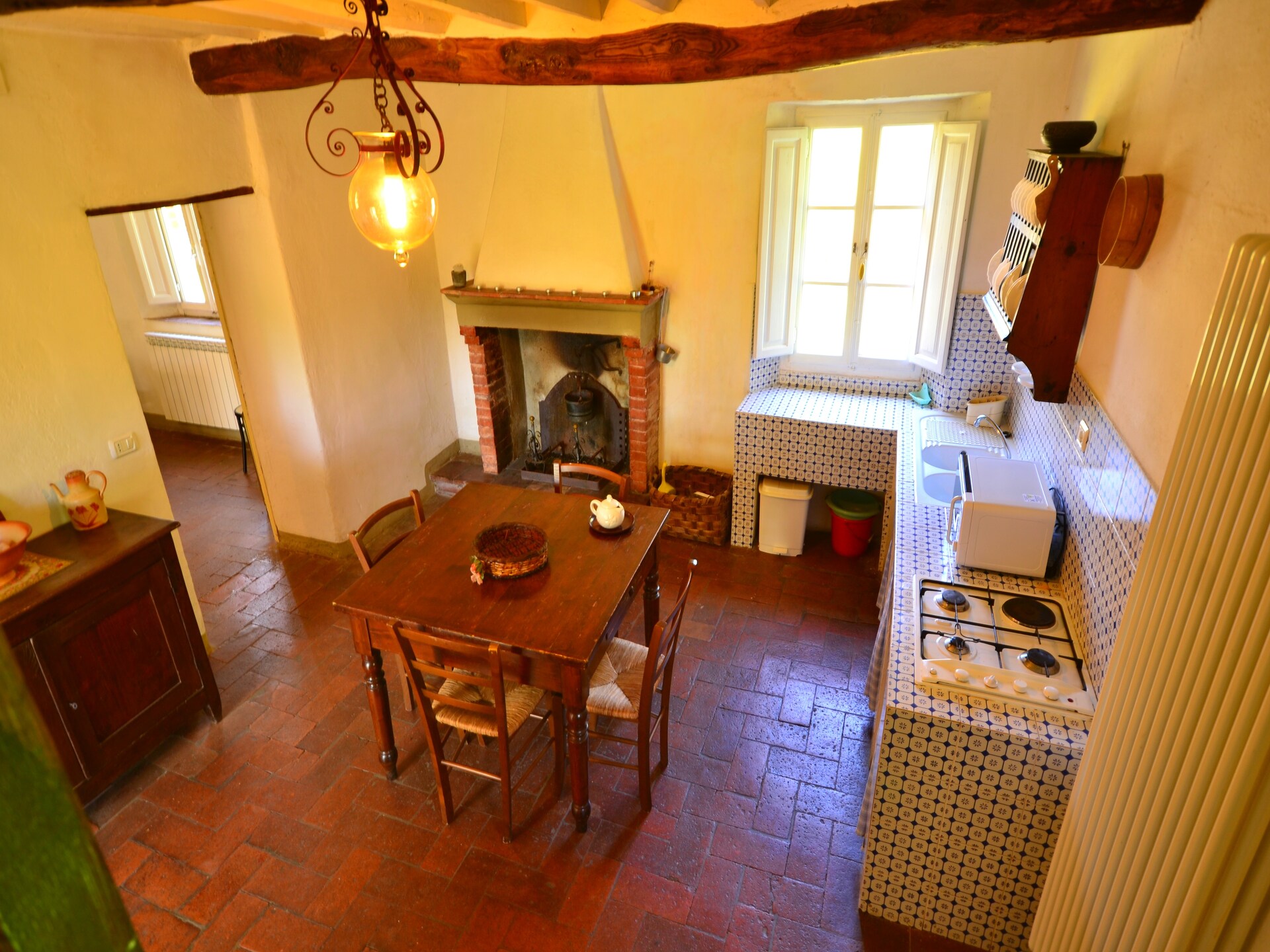 Vrijstaand Toscaans landhuis in het bos bij Trebbio, 4 personen - foto 4