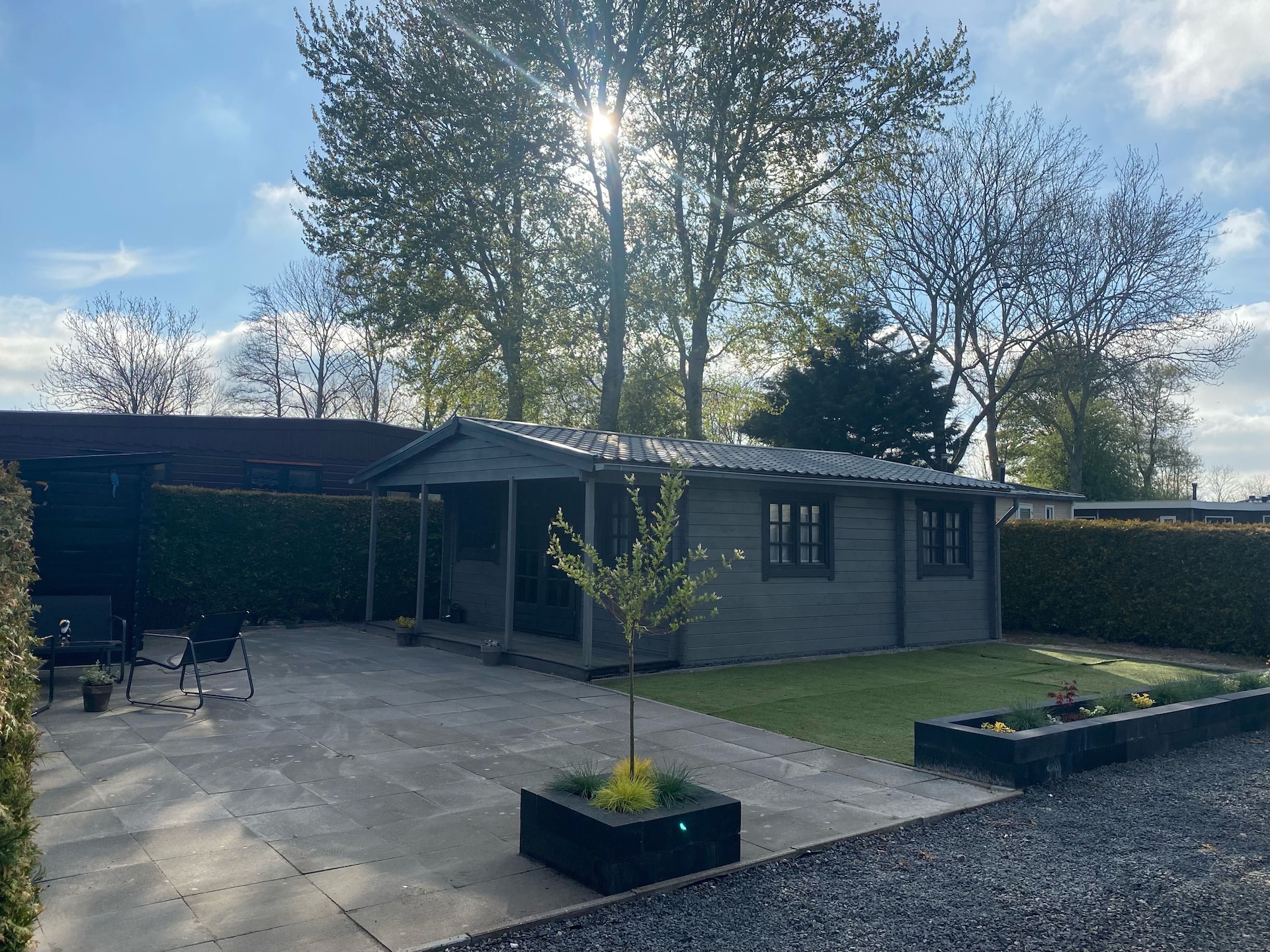 Gezellige vrijstaande cabin in Tzummarum, nabij Friese kust en Franeker - foto 17