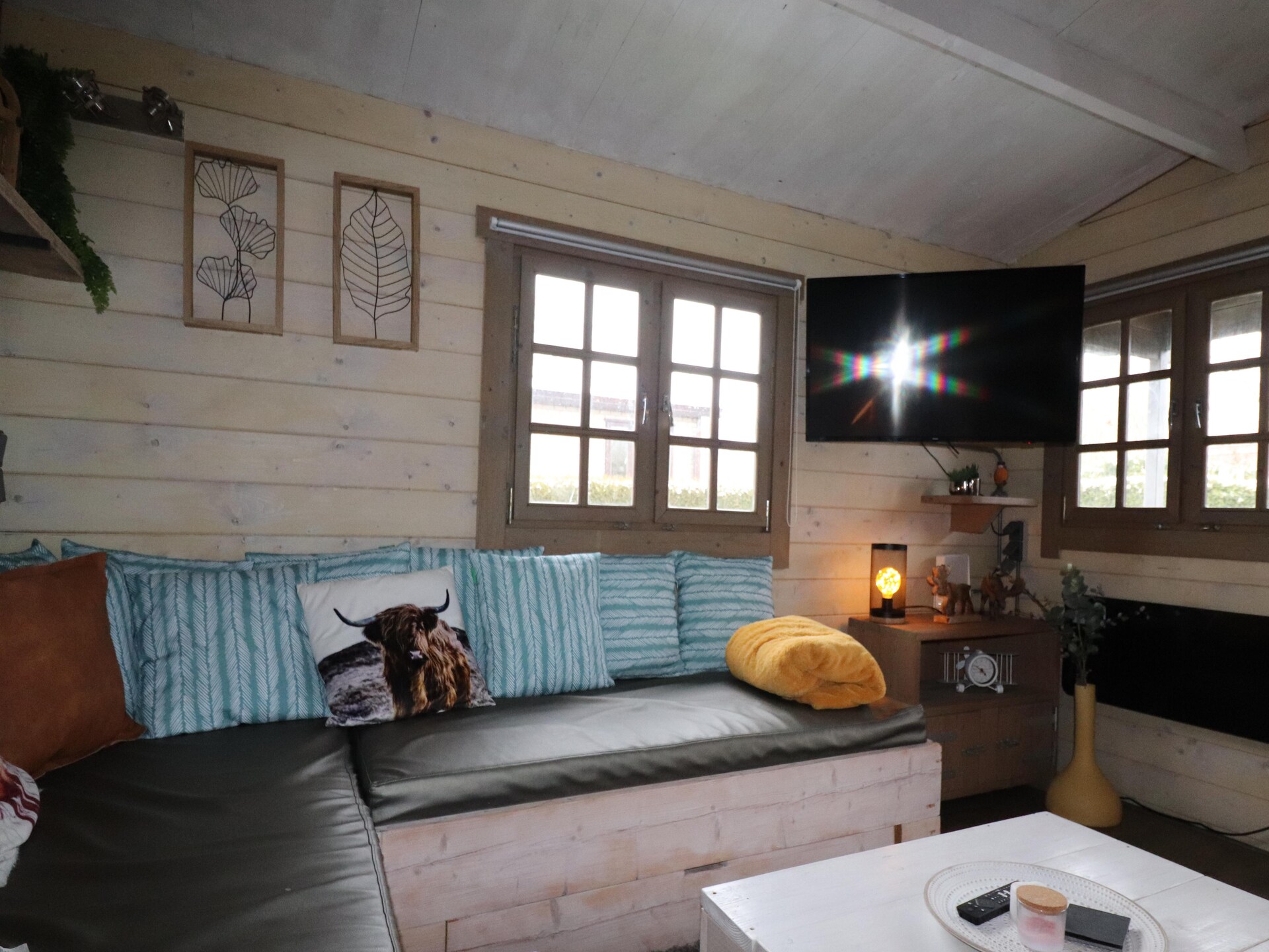 Gezellige vrijstaande cabin in Tzummarum, nabij Friese kust en Franeker - foto 8