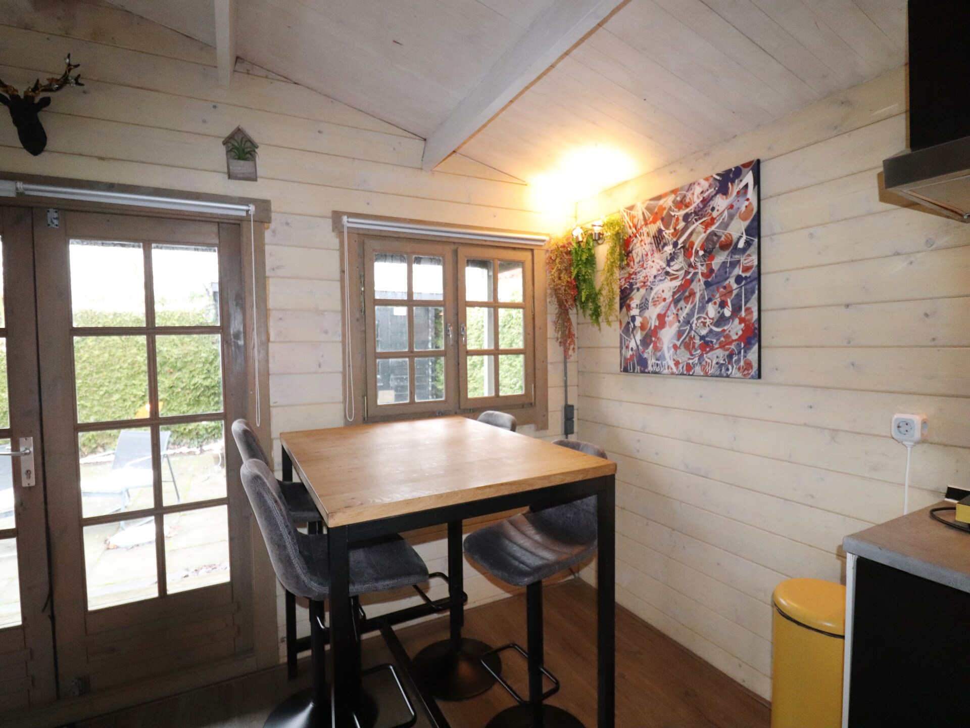 Gezellige vrijstaande cabin in Tzummarum, nabij Friese kust en Franeker - foto 12