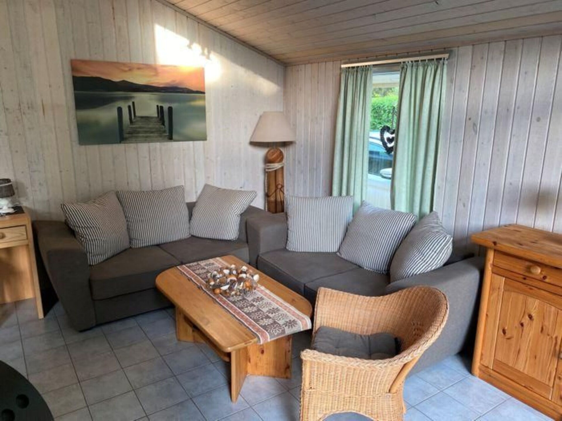 Scandinavisch vakantiehuis aan het Granzower Meer met wellness - foto 3