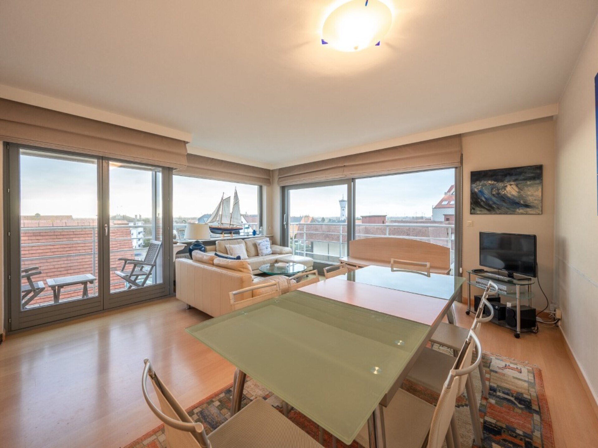 Zonnig appartement met zijdelings zeezicht in Knokke-Heist voor 4 personen - foto 2