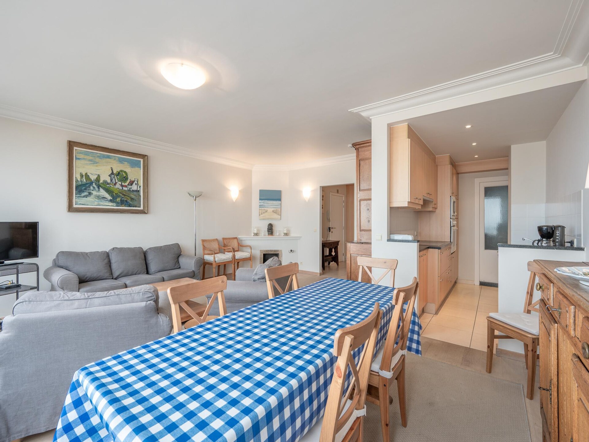 6-persoons appartement met zeezicht op de Zeedijk in Knokke-Heist · 6 pers. - foto 8