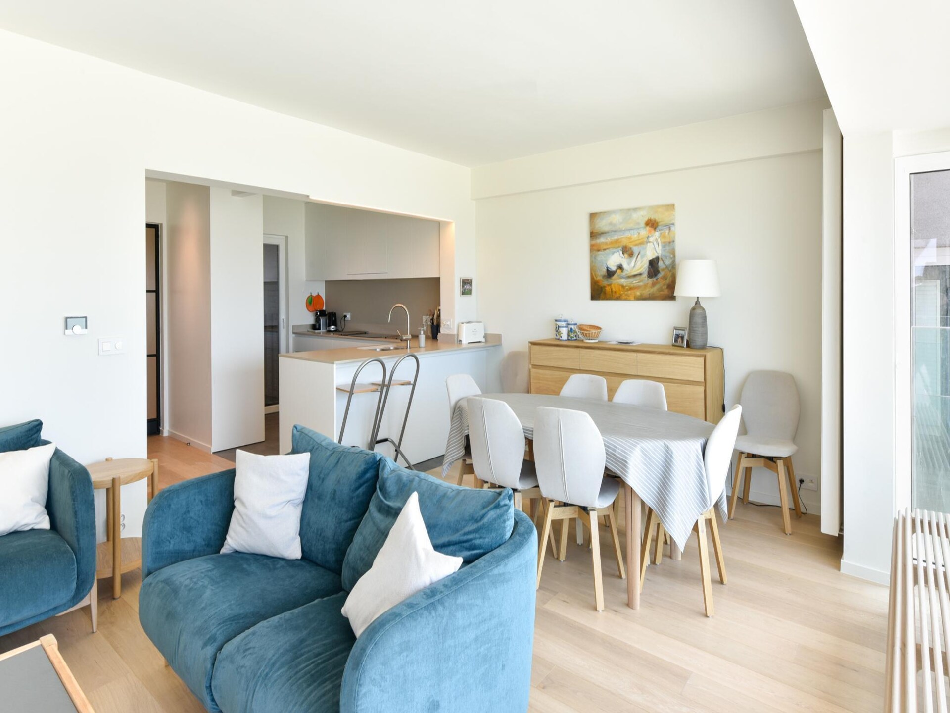 Ruim appartement op 7e verdieping met panoramisch zeezicht in Knokke-Heist - foto 4