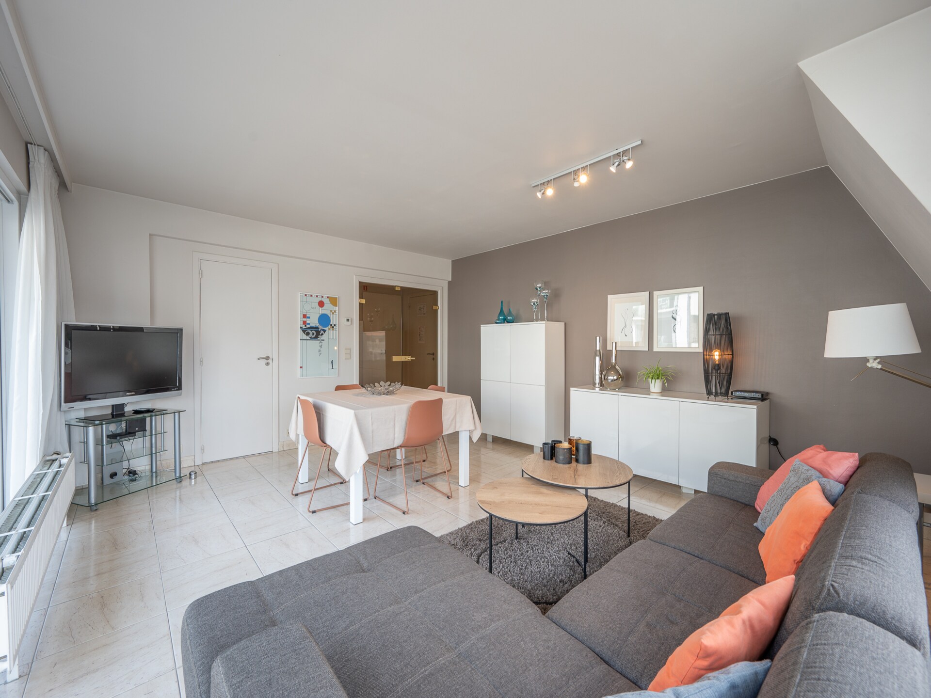 Strandappartement met 2 slaapkamers en balkon in Knokke-Heist - foto 2