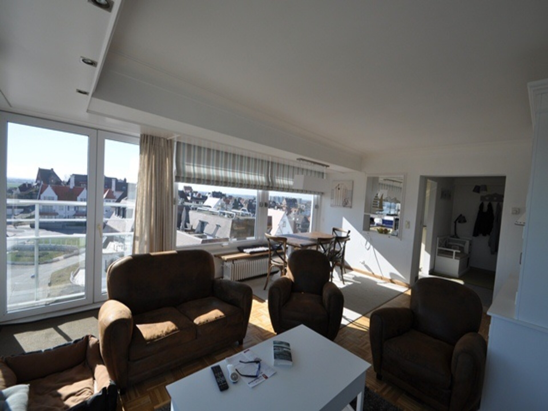 Knokke-Heist: 6-persoons hoekappartement met zeezicht op 7e verdieping - foto 7