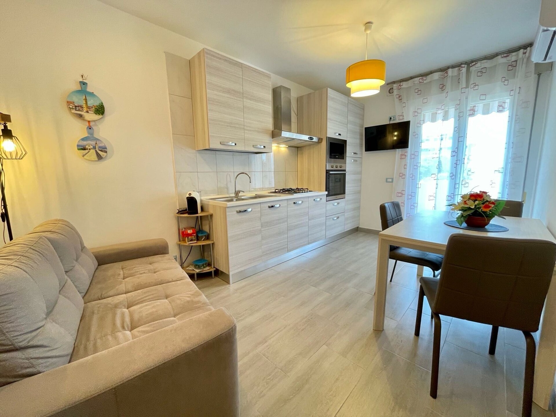 3-persoons appartement aan het strand in Porto Santa Margherita - foto 2