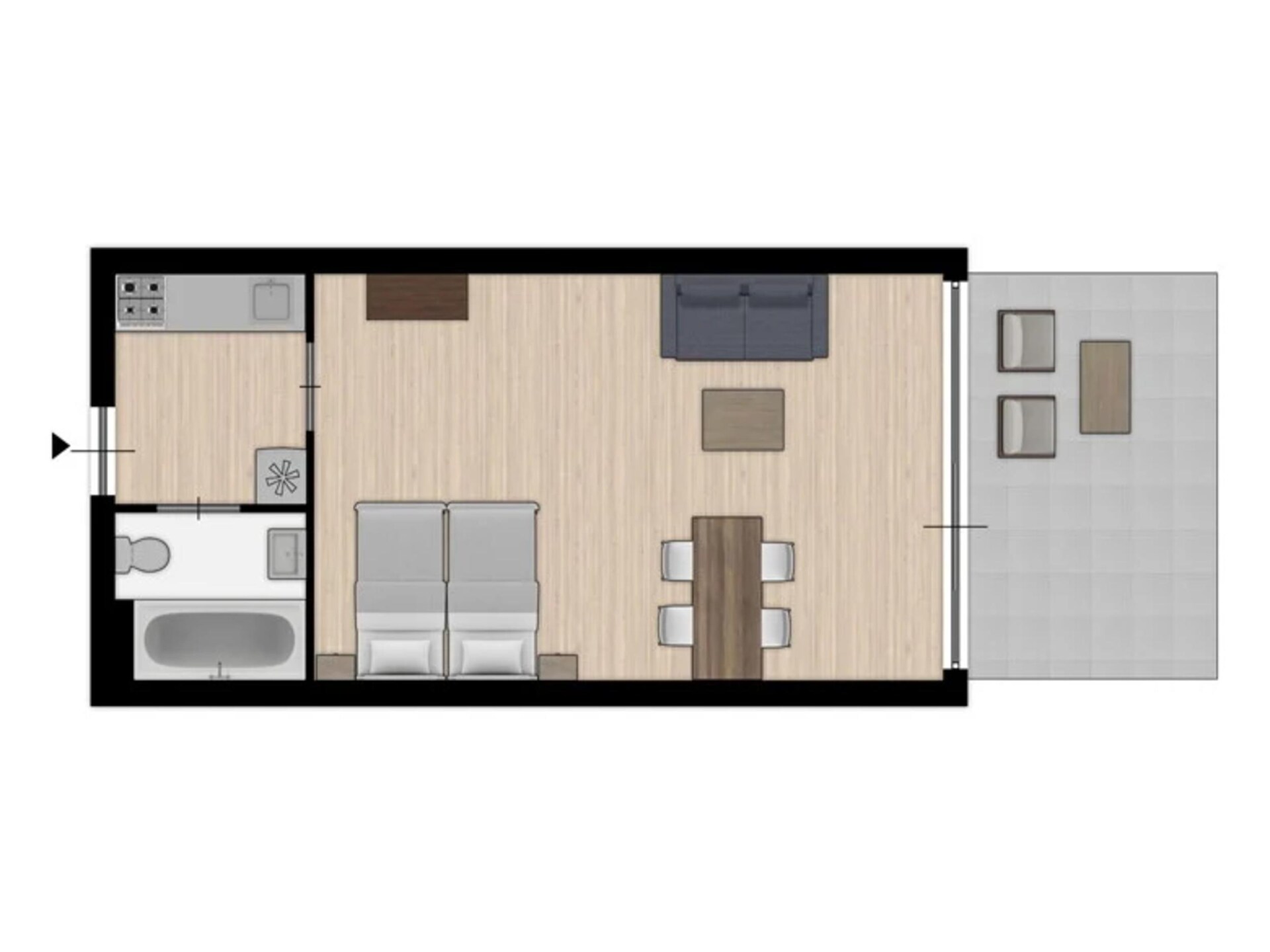 Comfortabel appartement voor 2 personen in vakantiepark Aquadelta, Bruinisse - foto 9