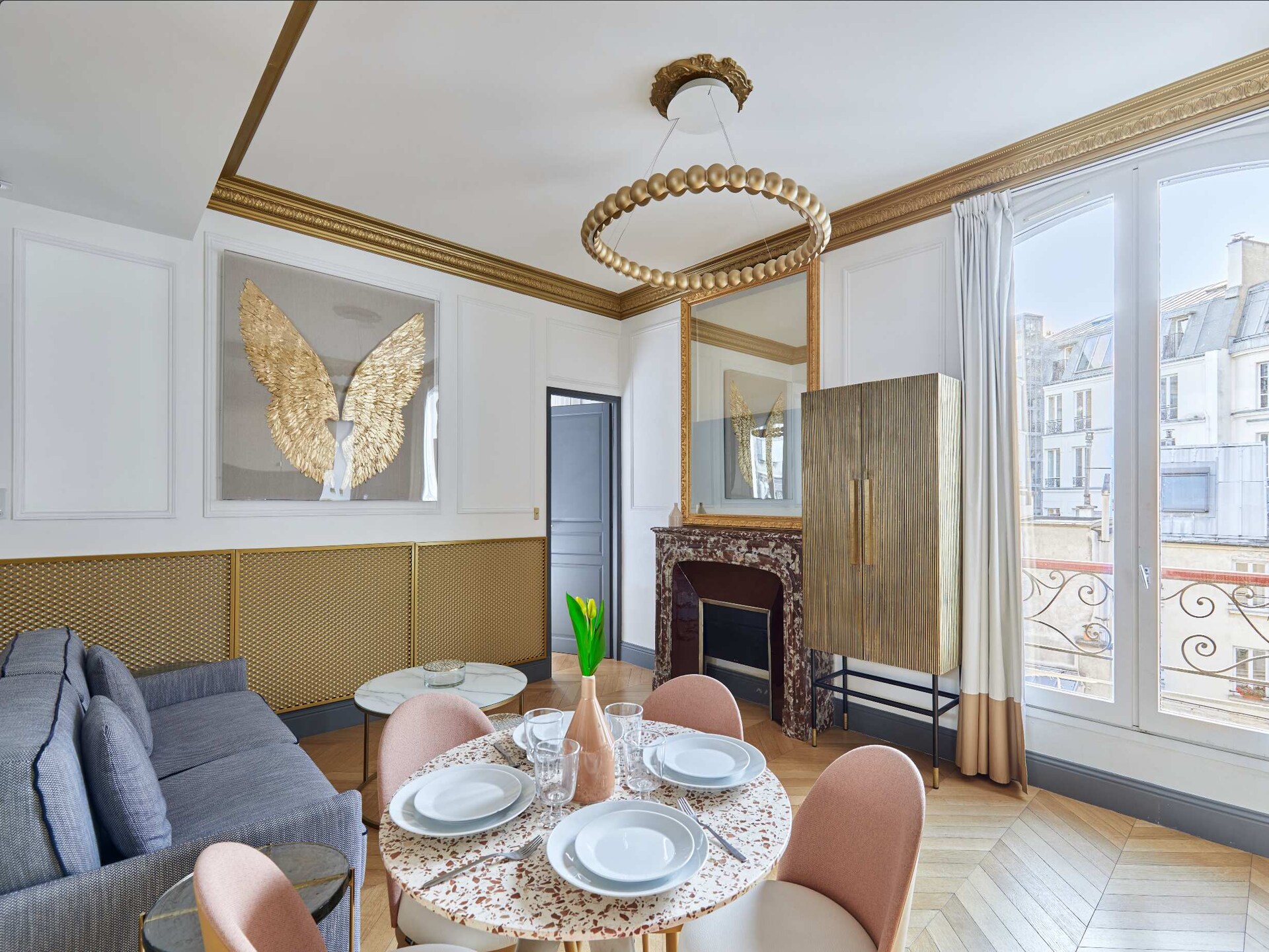 Stijlvol appartement met airco tussen Champs-Élysées en Faubourg Saint-Honoré - foto 3