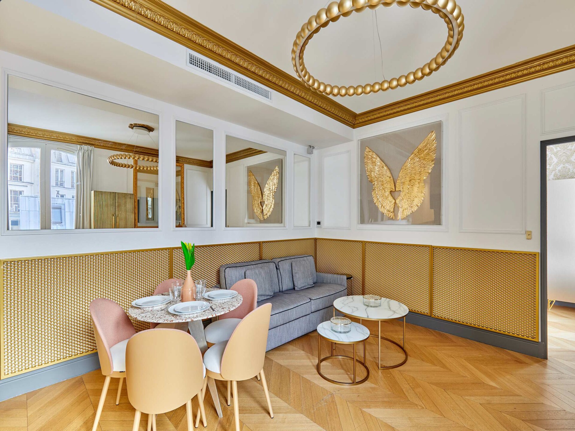 Stijlvol appartement met airco tussen Champs-Élysées en Faubourg Saint-Honoré - foto 4