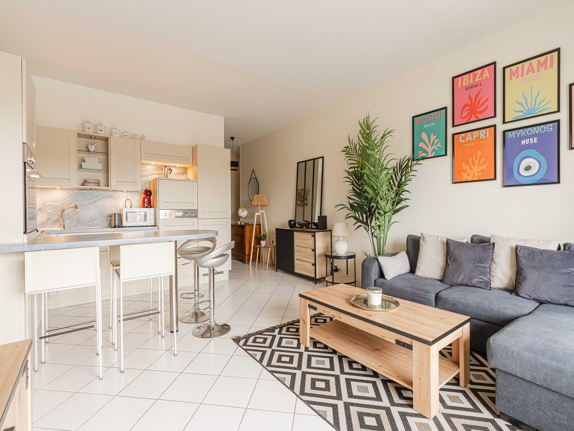 Licht appartement aan de Touques met terras, vlakbij strand en centrum - foto 9