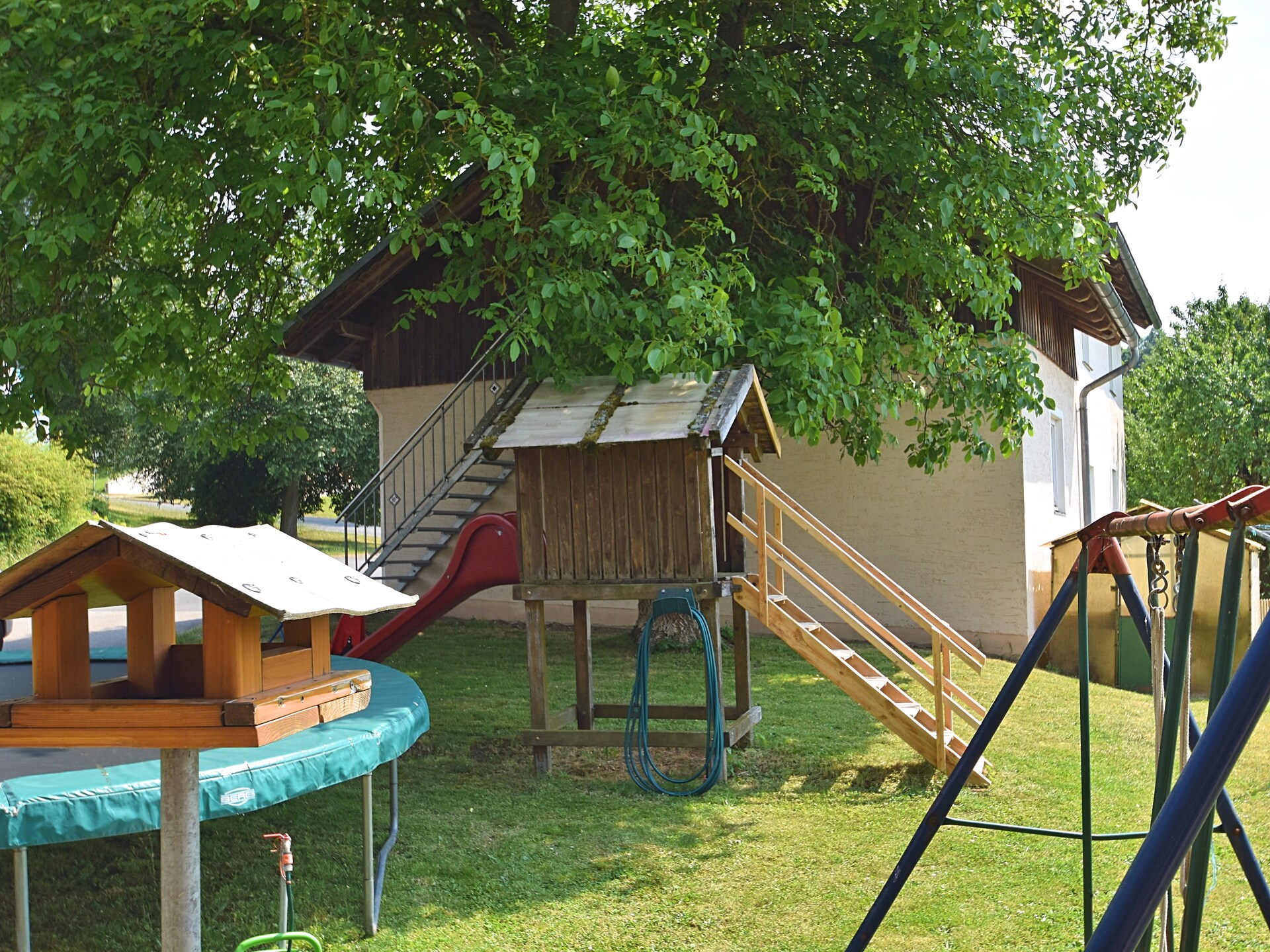 Vrijstaand boshuis voor 4 in Arnschwang met tuin, BBQ en golfligging - foto 21