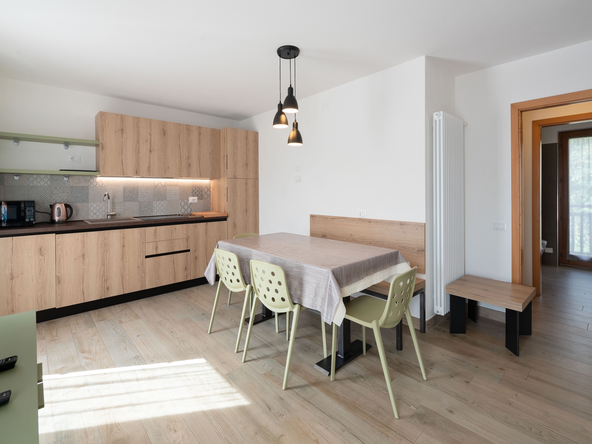 Rustiek appartement voor 6 in Celledizzo di Pejo met wellness - foto 4