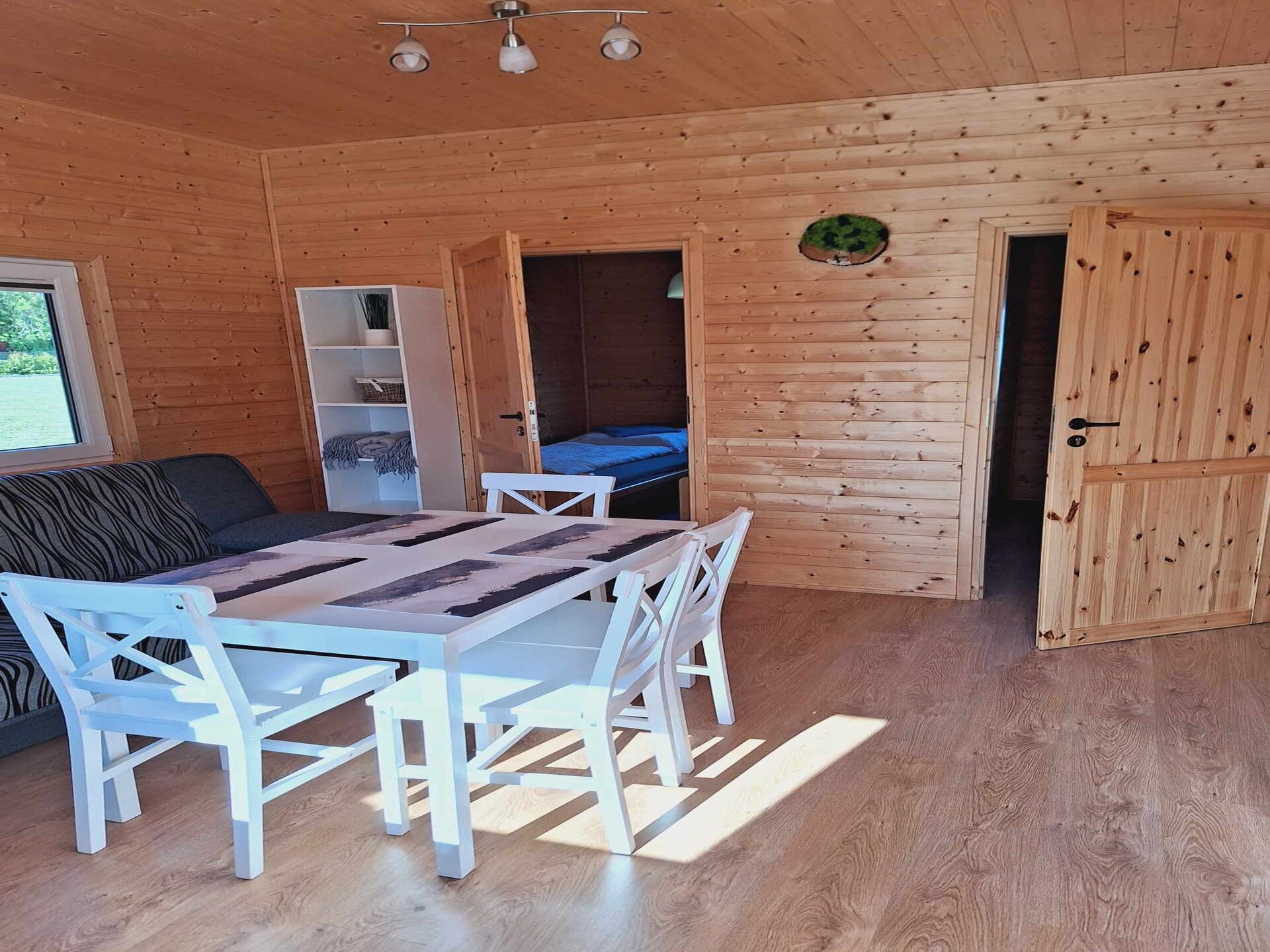 Gelijkvloers vakantiehuis voor 5 in bosrijke omgeving, 140m van strand Chłopy - foto 4