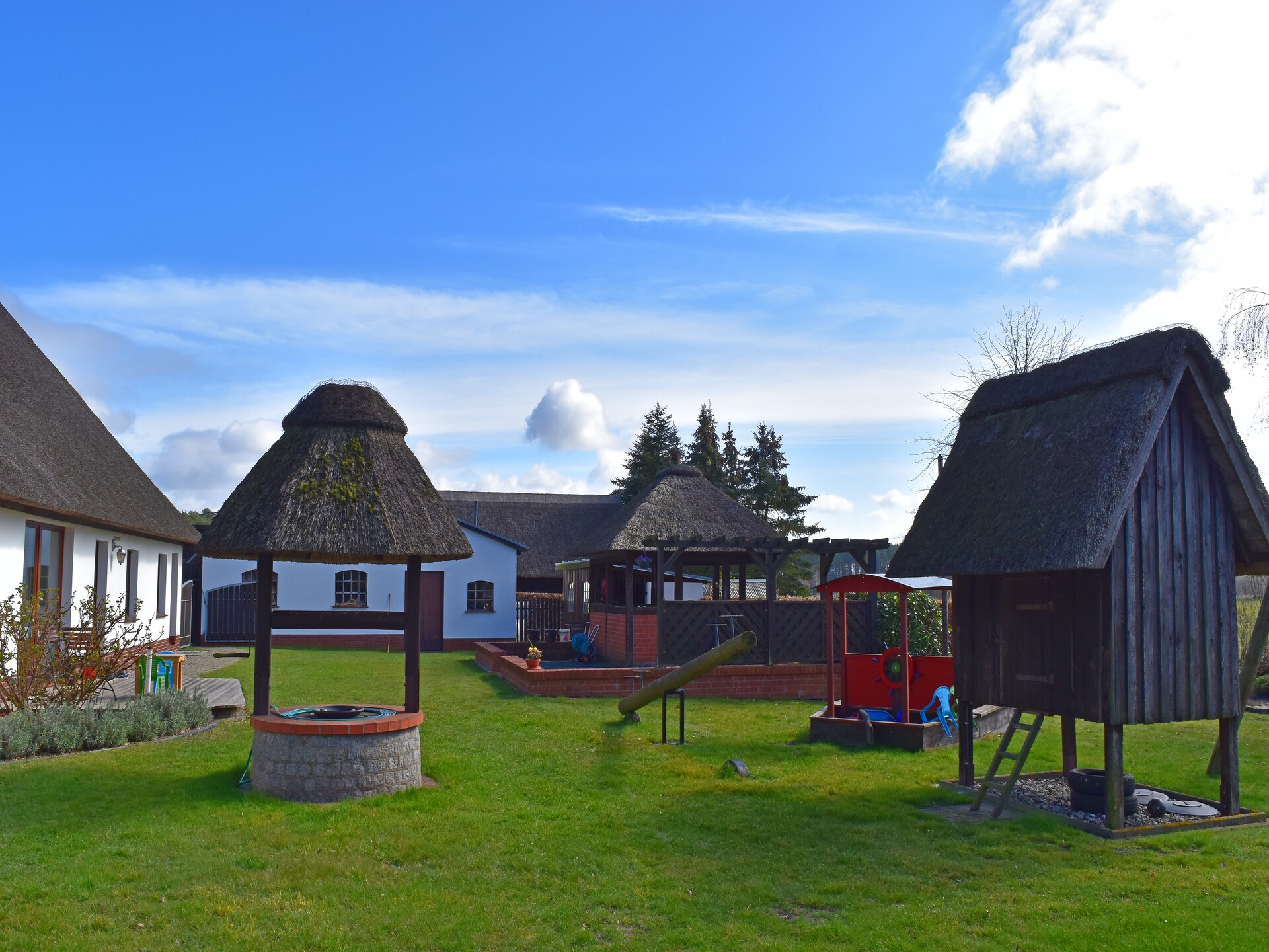 Rustiek vakantieappartement onder rieten dak bij de Oostzee - foto 5