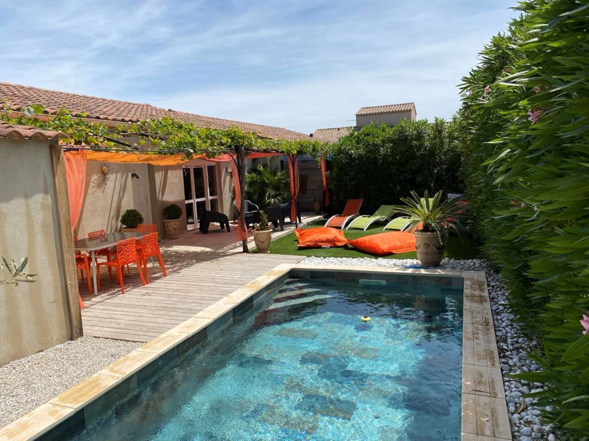 Villa La Treille: charmante villa met zwembad in Tavel, Provence - foto 5