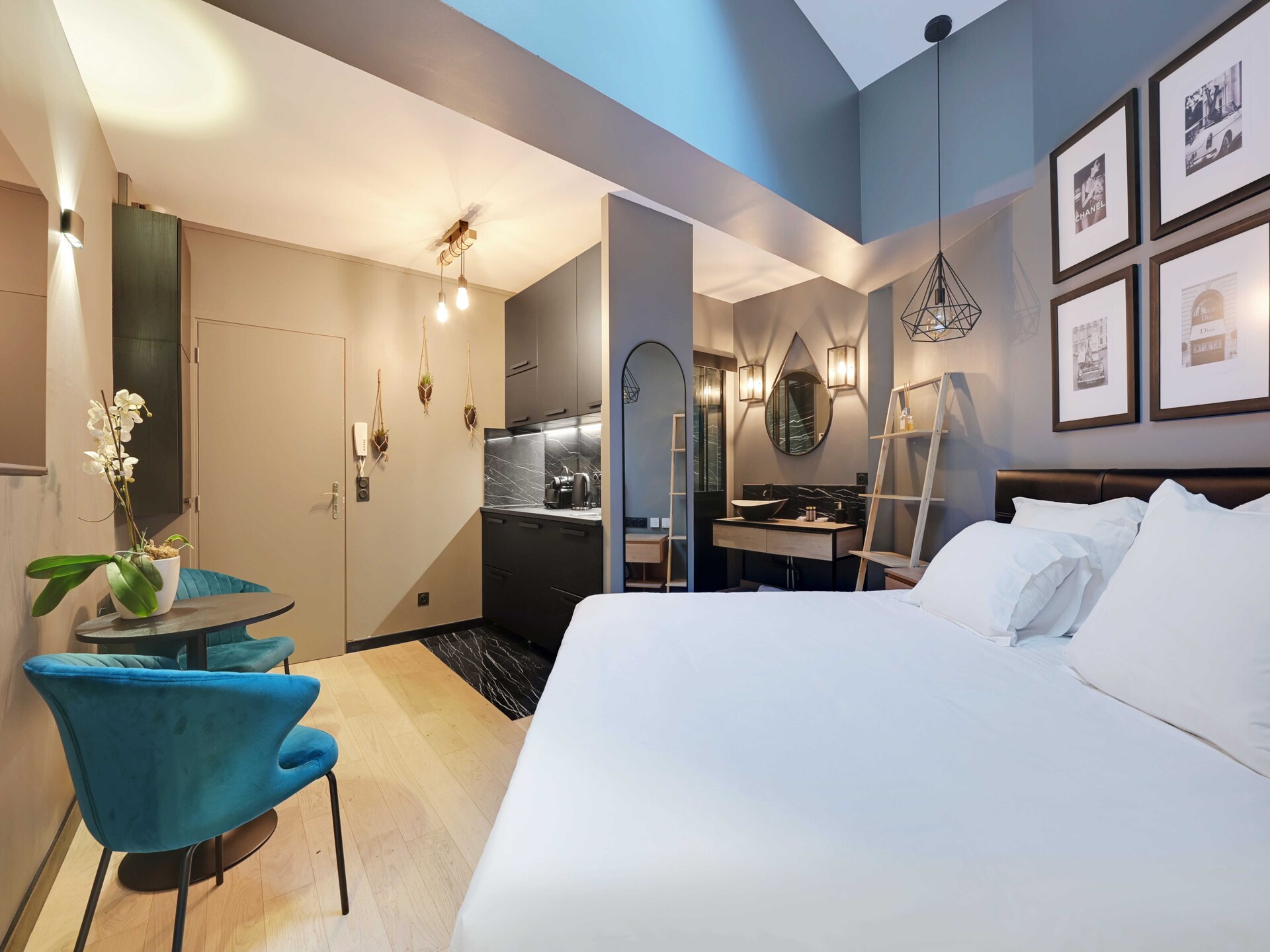 Licht modern studio-appartement in het 16e arrondissement, vlakbij Roland Garros - foto 9