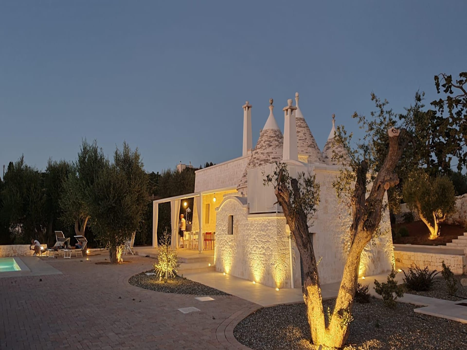 Privézwembad en historische charme in Trullo Rosa Ostuni - foto 2