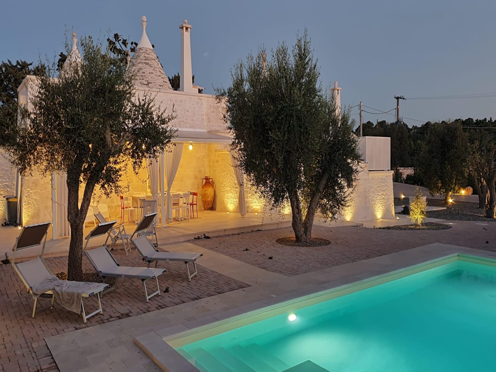 Privézwembad en historische charme in Trullo Rosa Ostuni - foto 1