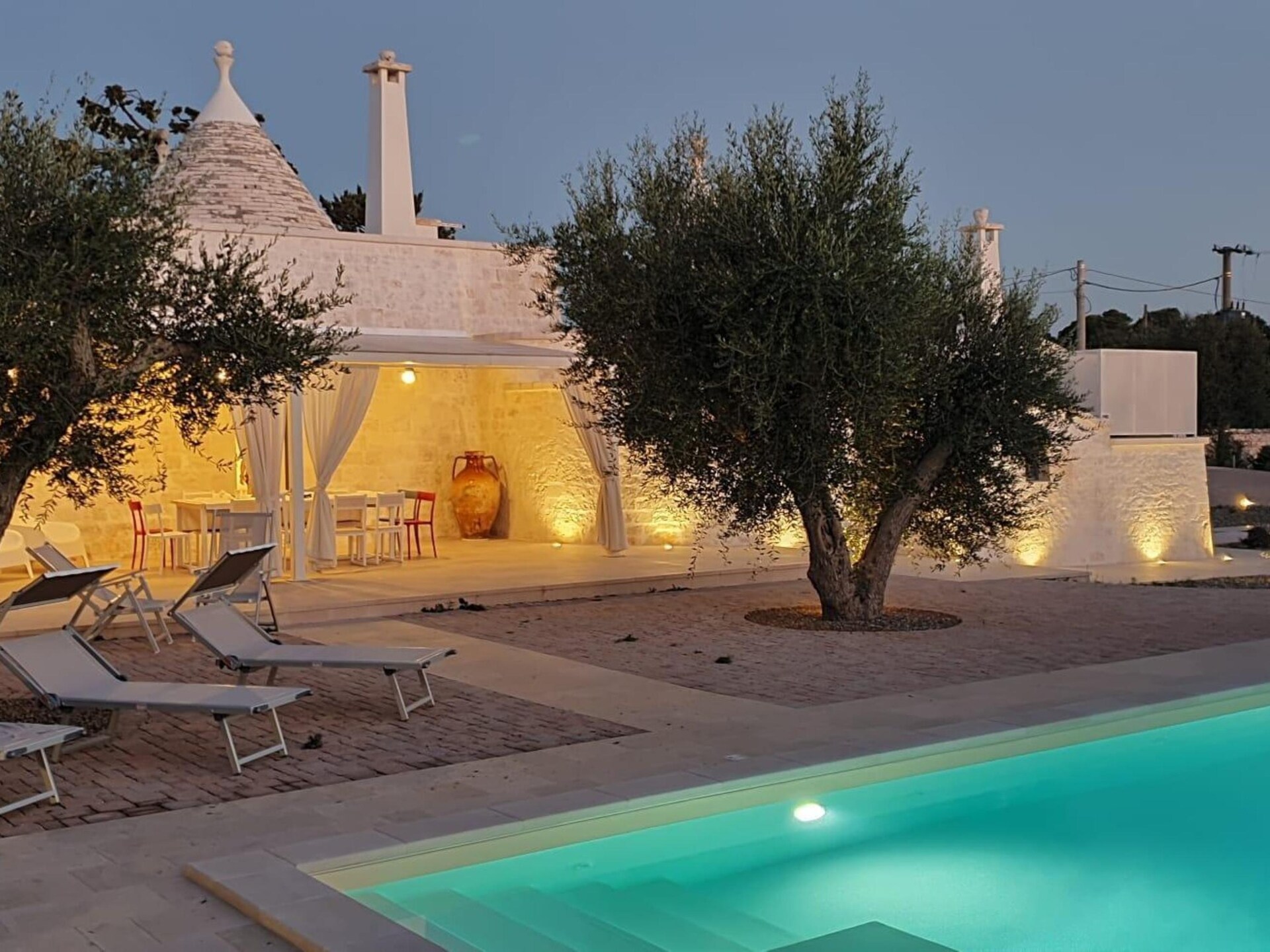 Privézwembad en historische charme in Trullo Rosa Ostuni - foto 12