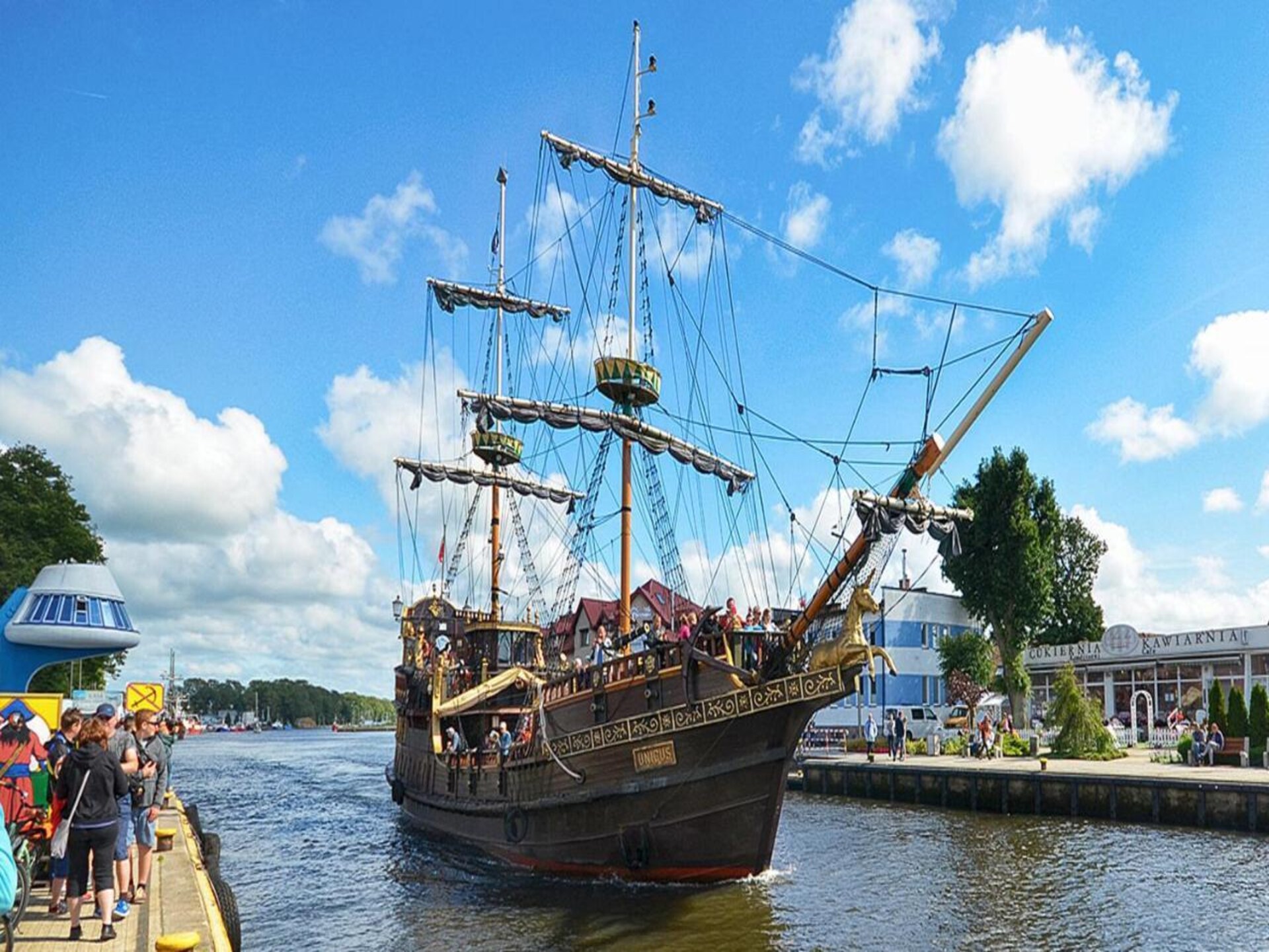 Vrijstaand bakstenen huisje nabij Oostzeestrand Darłowo met zwembad - foto 28