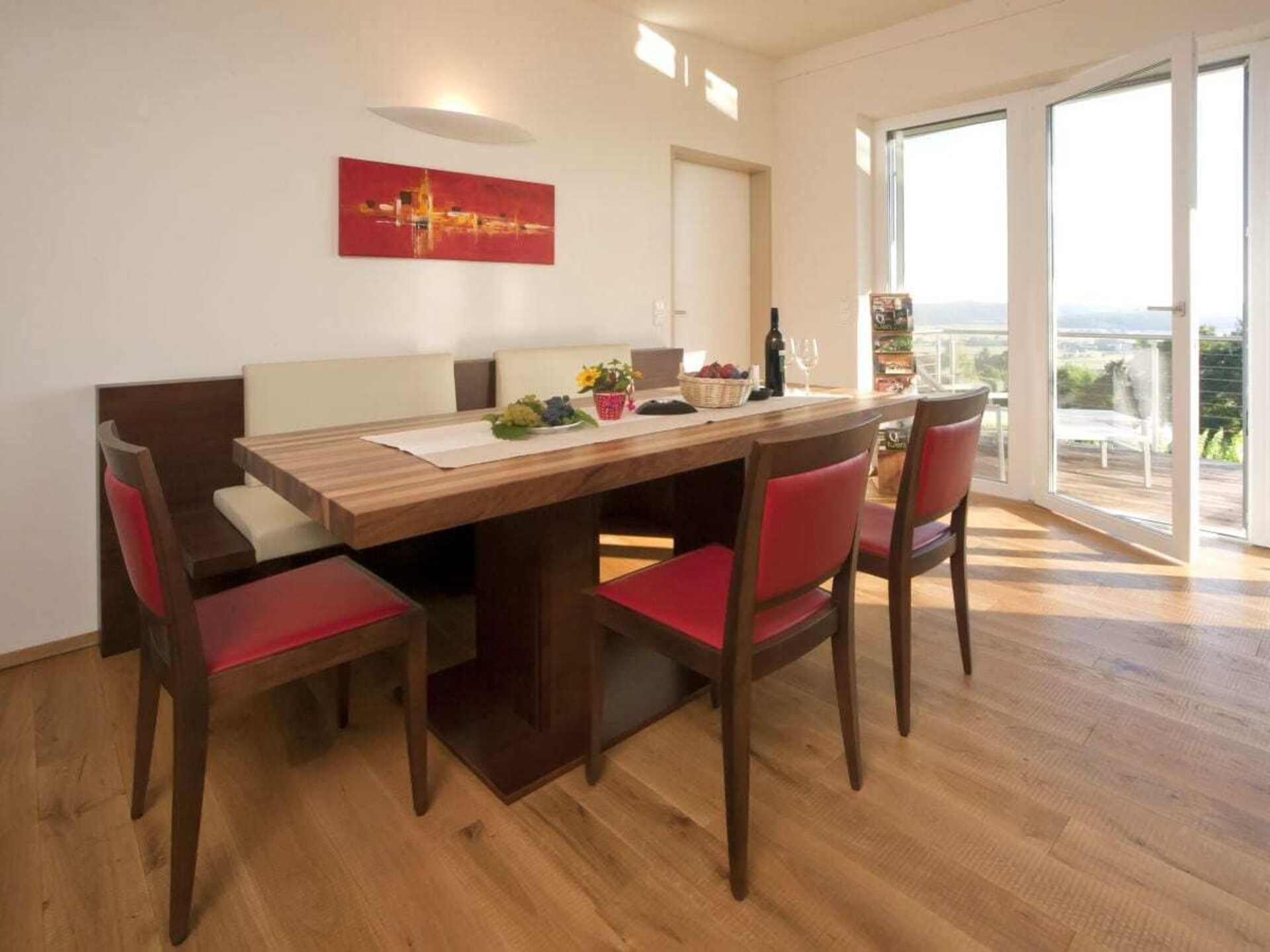 Modern vakantiehuis met privésauna tussen de wijngaarden in Fehring - foto 10