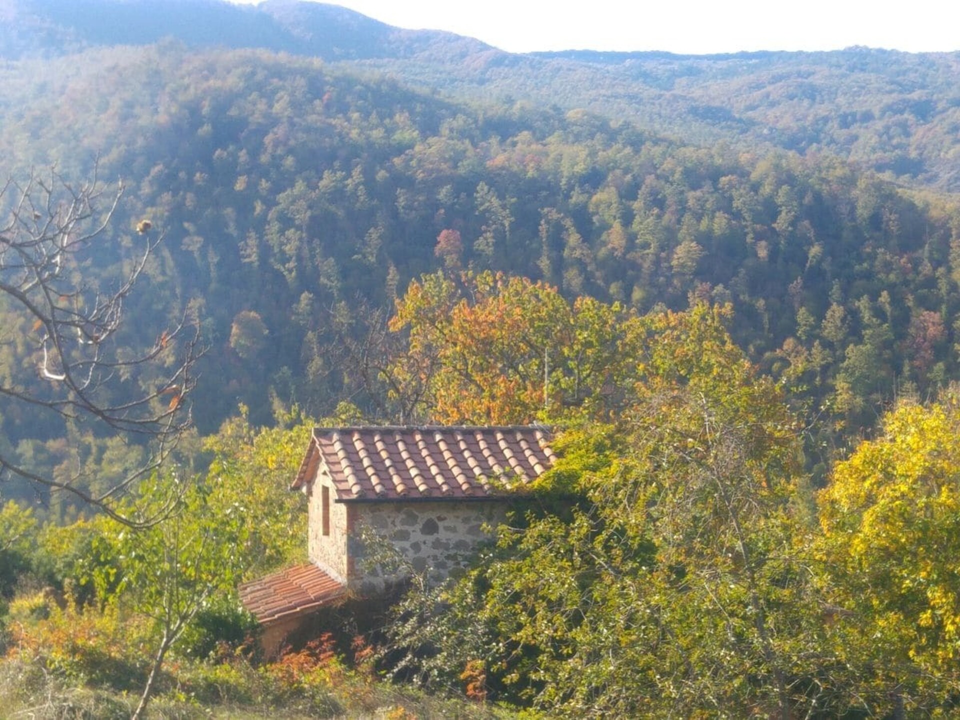 Stenen vakantiehuis uit 1920 in de Toscaanse natuur bij Santa Fiora - foto 5