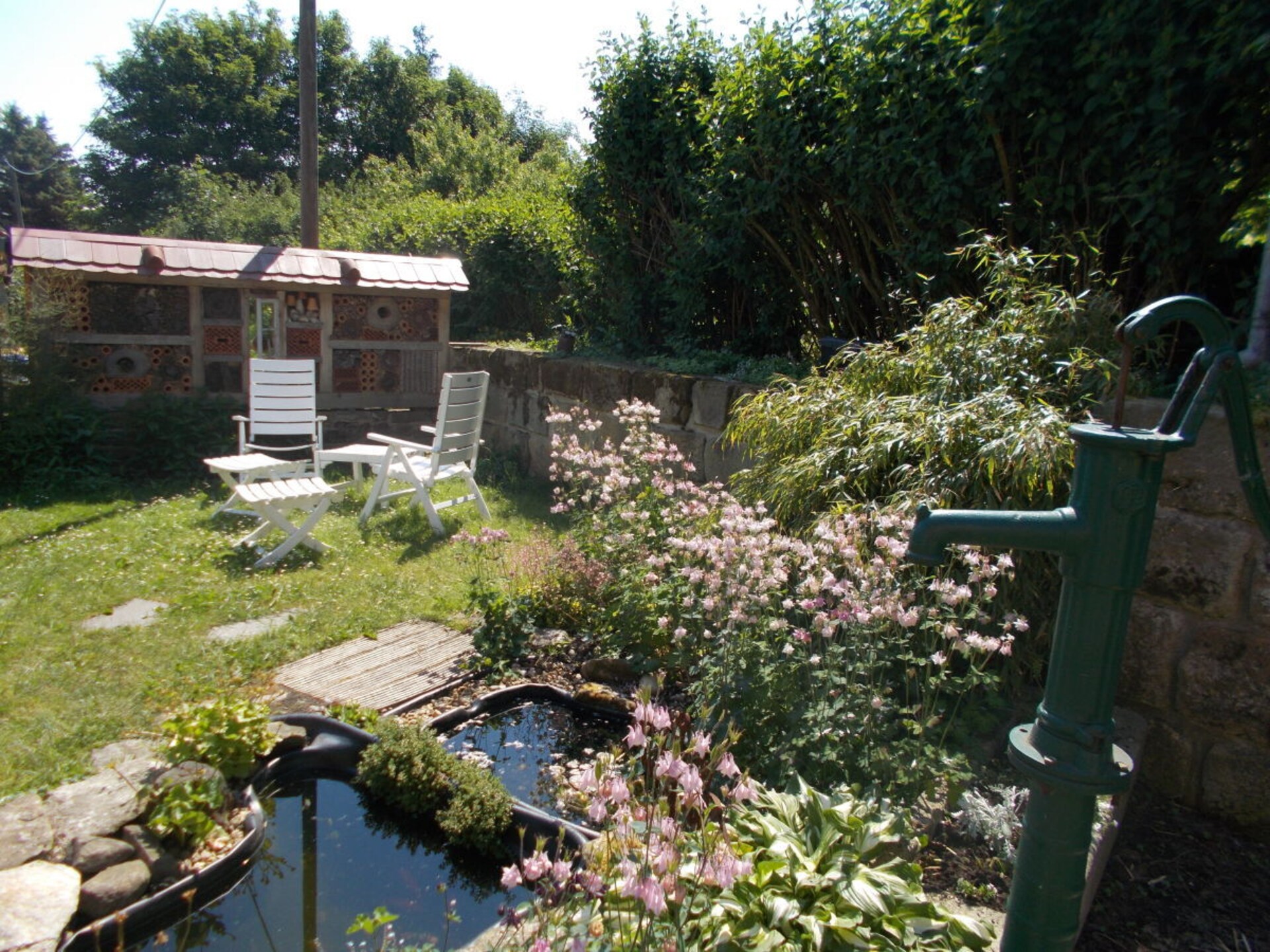 Knus vakantieappartement in Waltersdorf met tuin en boerderijproducten - foto 4