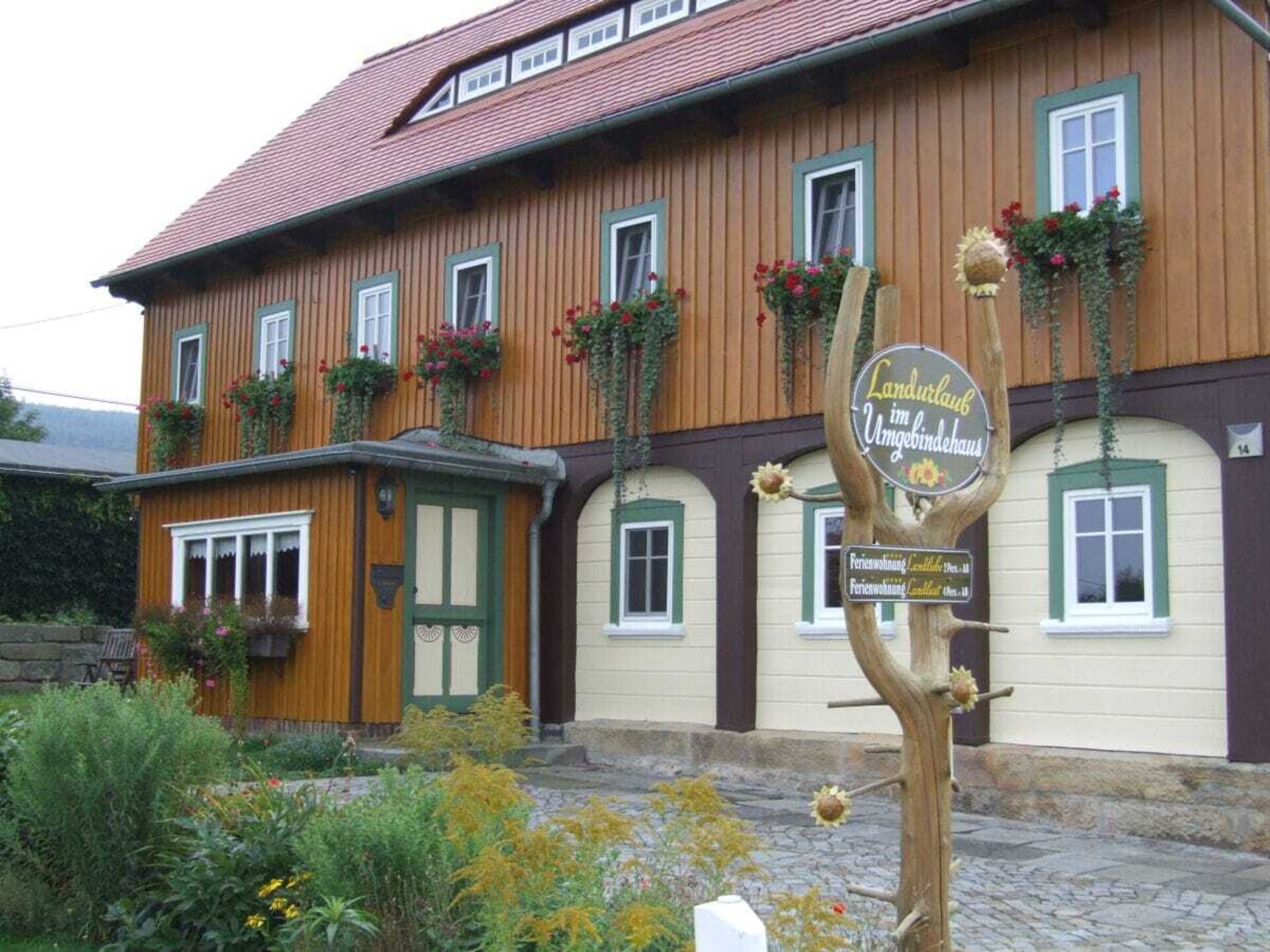 Knus vakantieappartement in Waltersdorf met tuin en boerderijproducten - foto 10