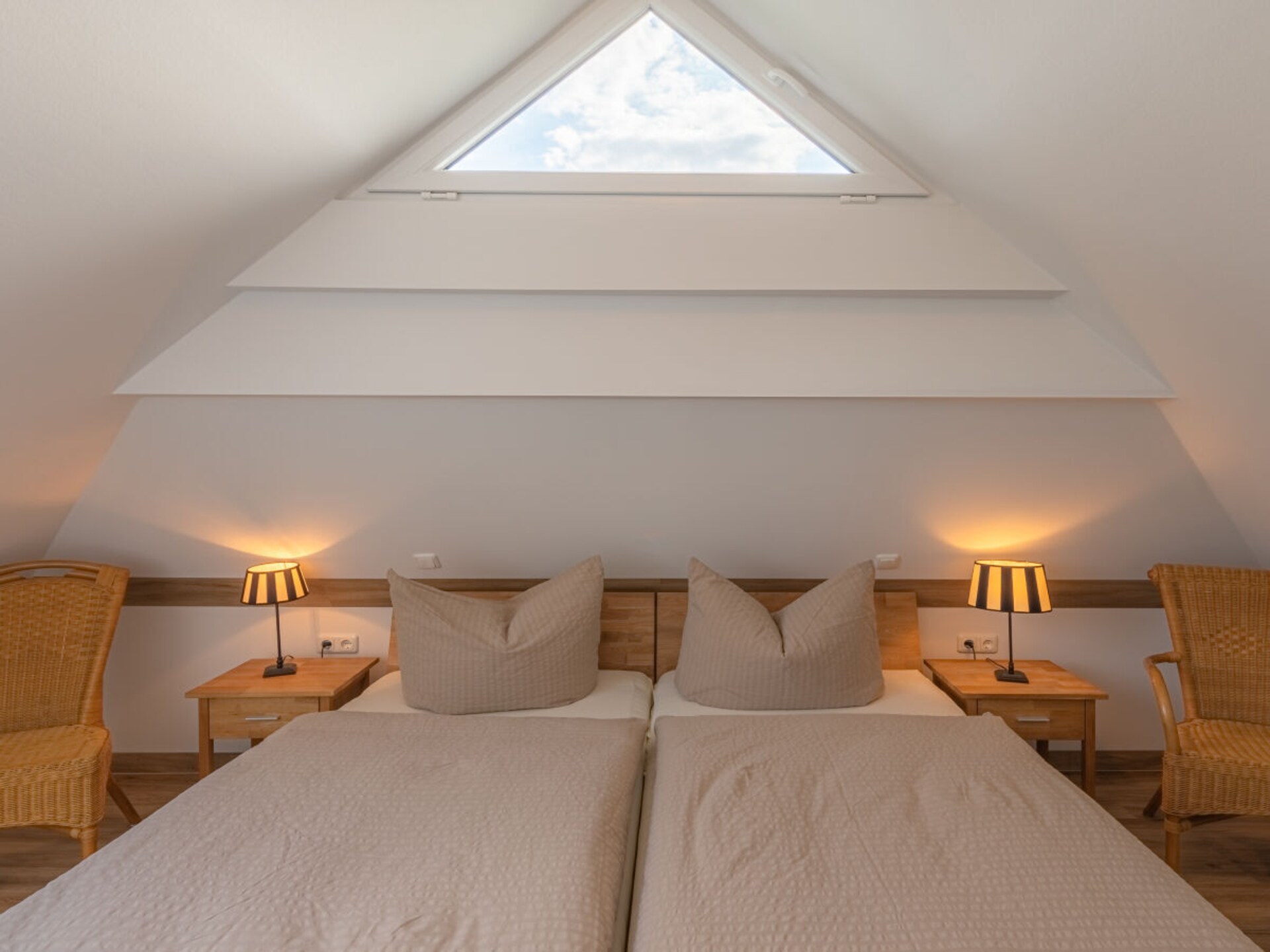 Licht modern appartement met vrij uitzicht op de natuur bij Waren - foto 26