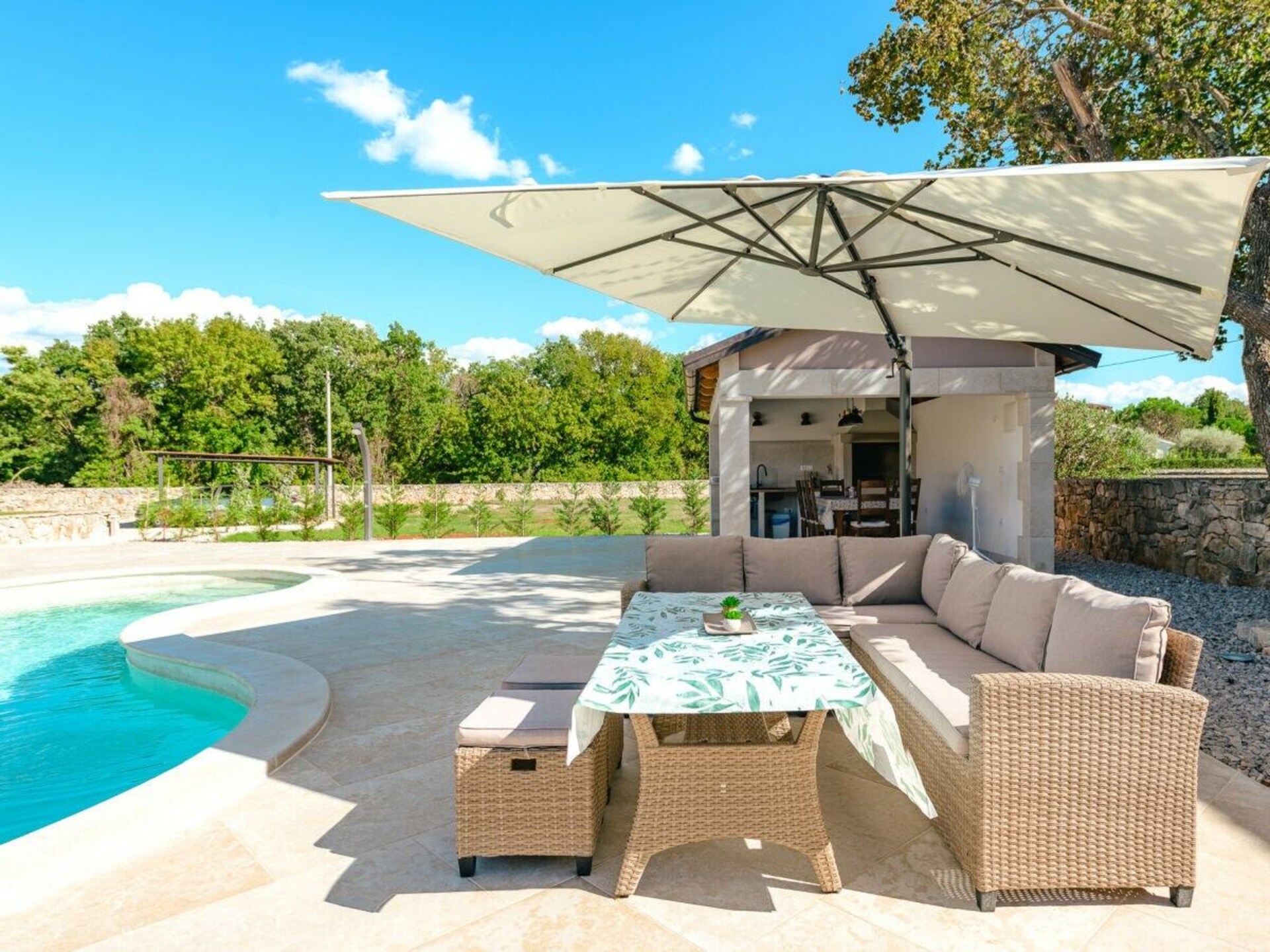 Authentieke Istrische villa met privézwembad en grote tuin bij Tinjan - foto 37