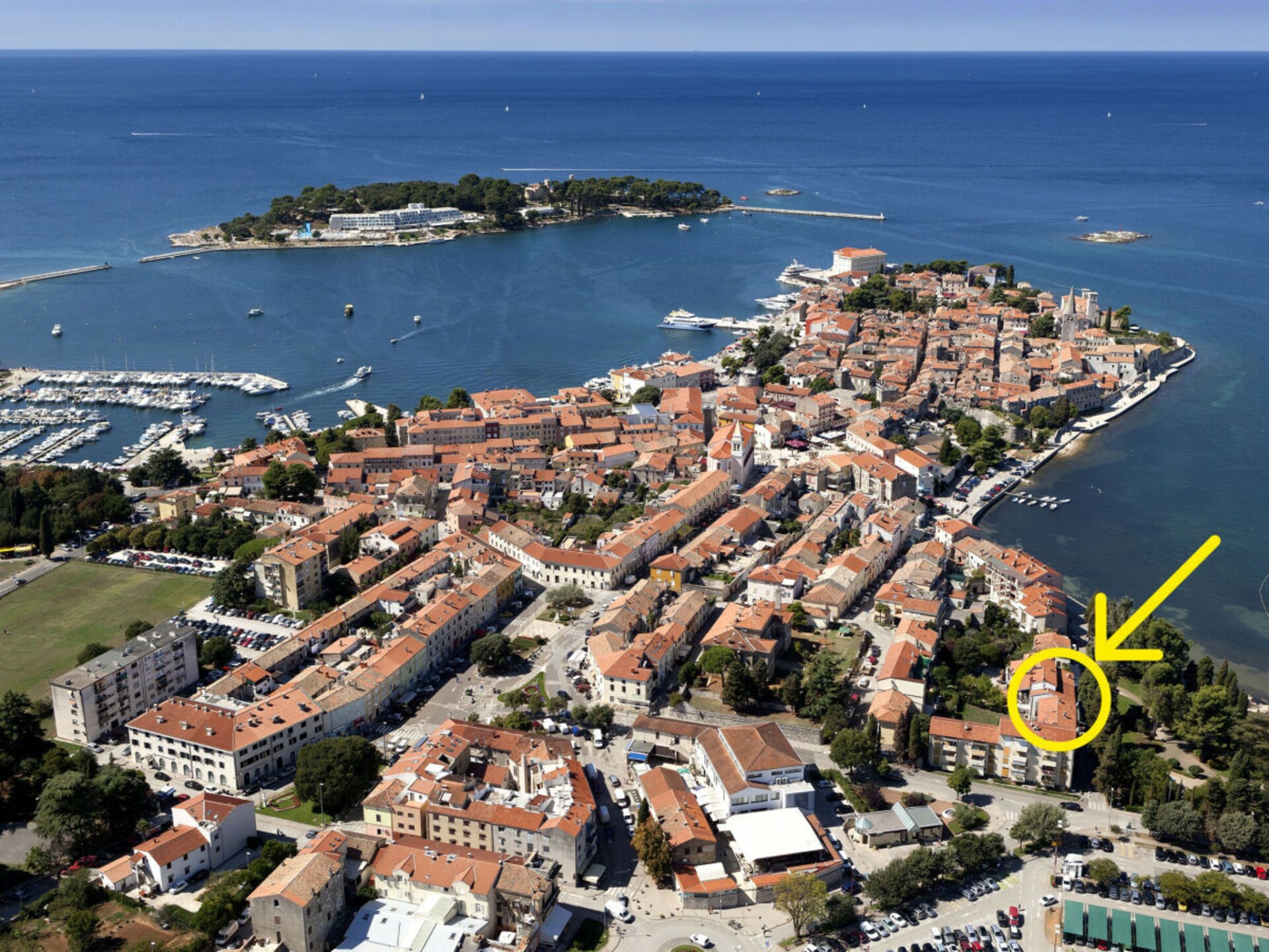 Sfeervol appartement in oud Poreč met balkon en zeezicht voor 4 personen - foto 33