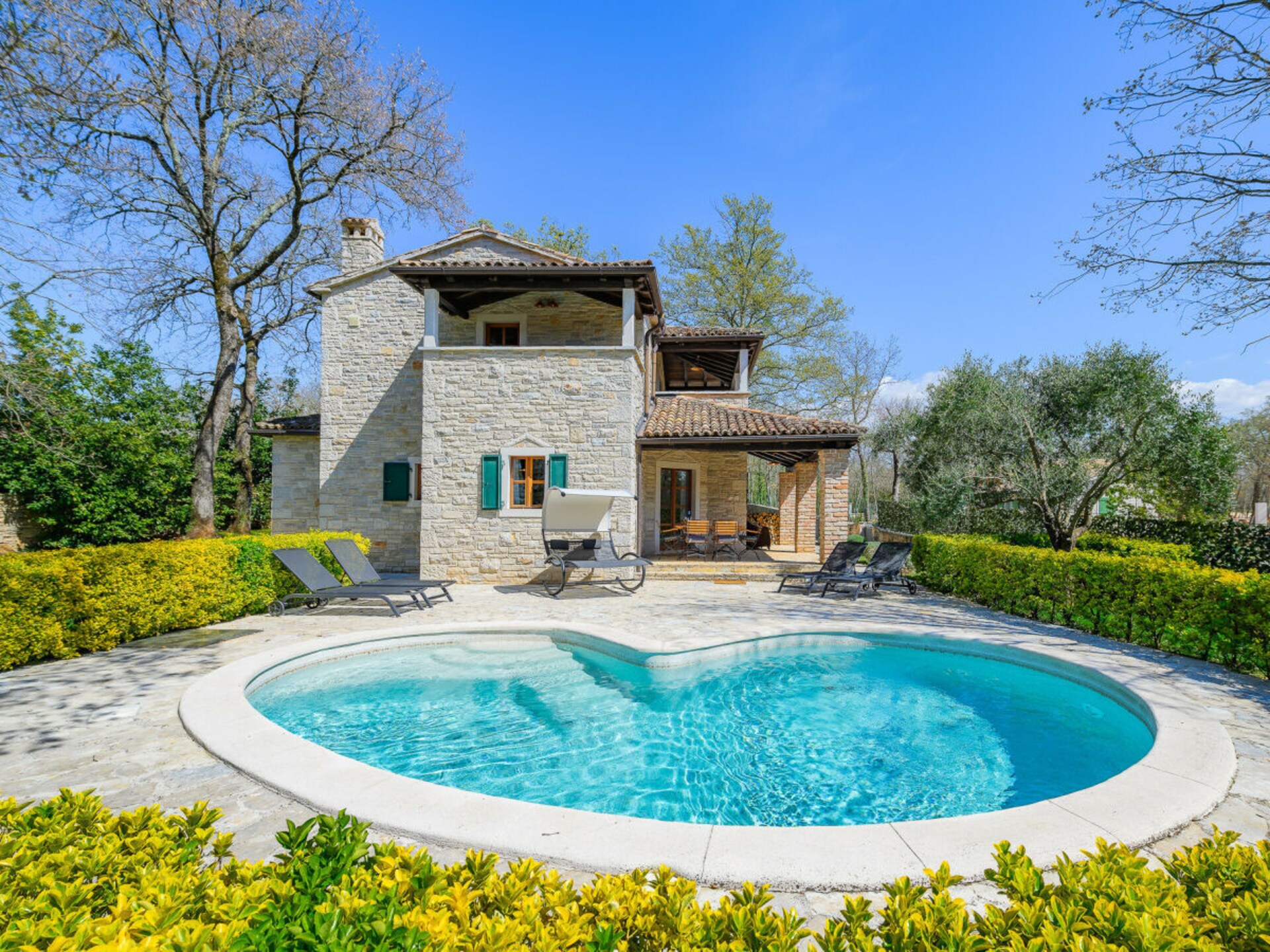 Villa Elaya: Ruim vakantiehuis voor 8 met privézwembad in Istrië - foto 1