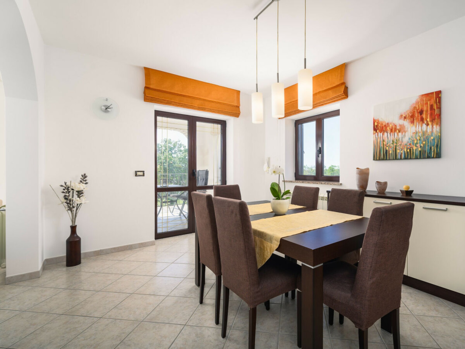 Ruim appartement met privézwembad en balkon in Mekiši, vlakbij Vižinada - foto 13
