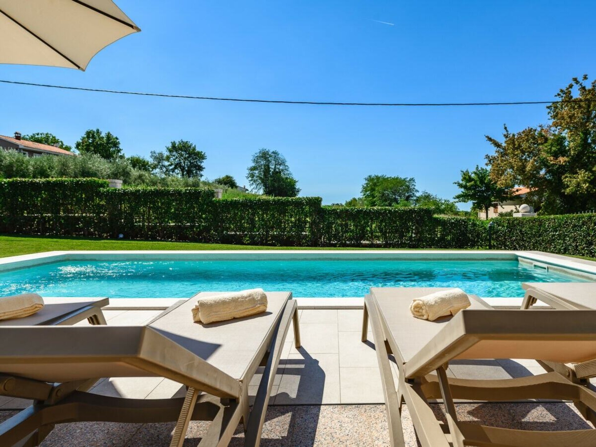 Ruim appartement met privézwembad en balkon in Mekiši, vlakbij Vižinada - foto 28