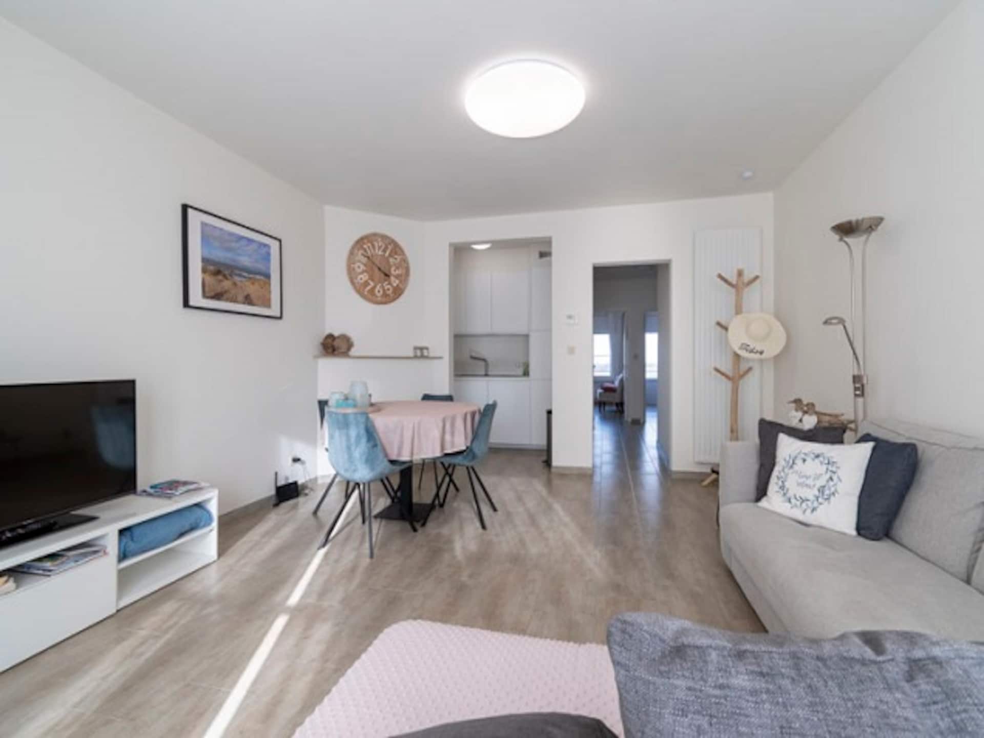 Licht appartement in Middelkerke met uitzicht op zee en duinen - foto 1
