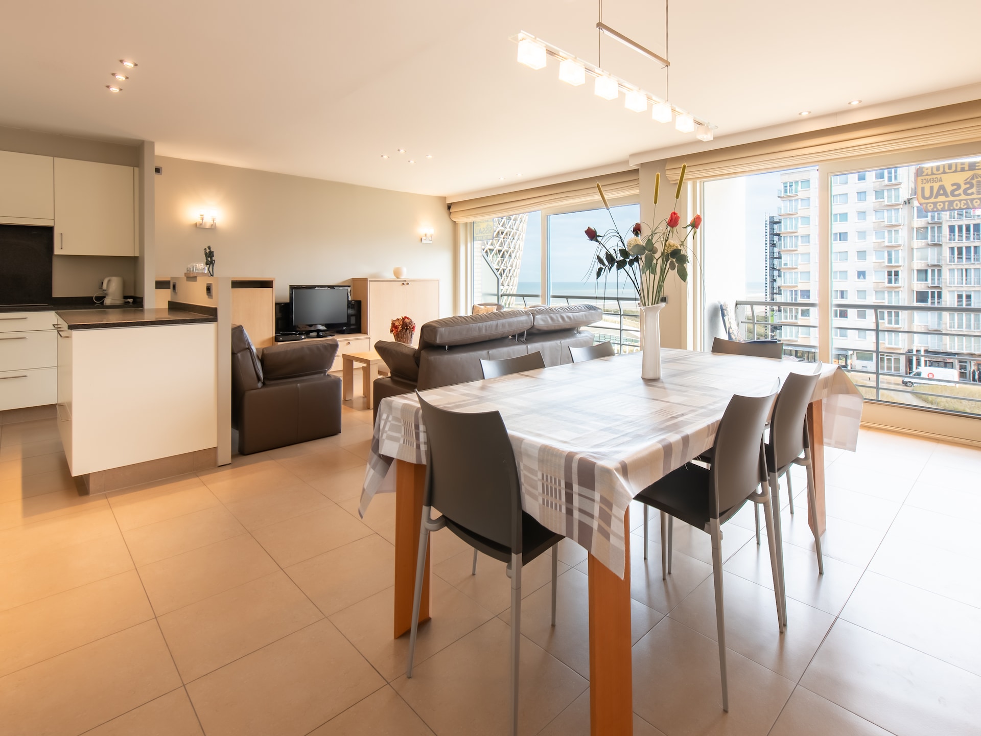 6-persoons appartement met uitzicht op Casino Middelkerke - foto 2