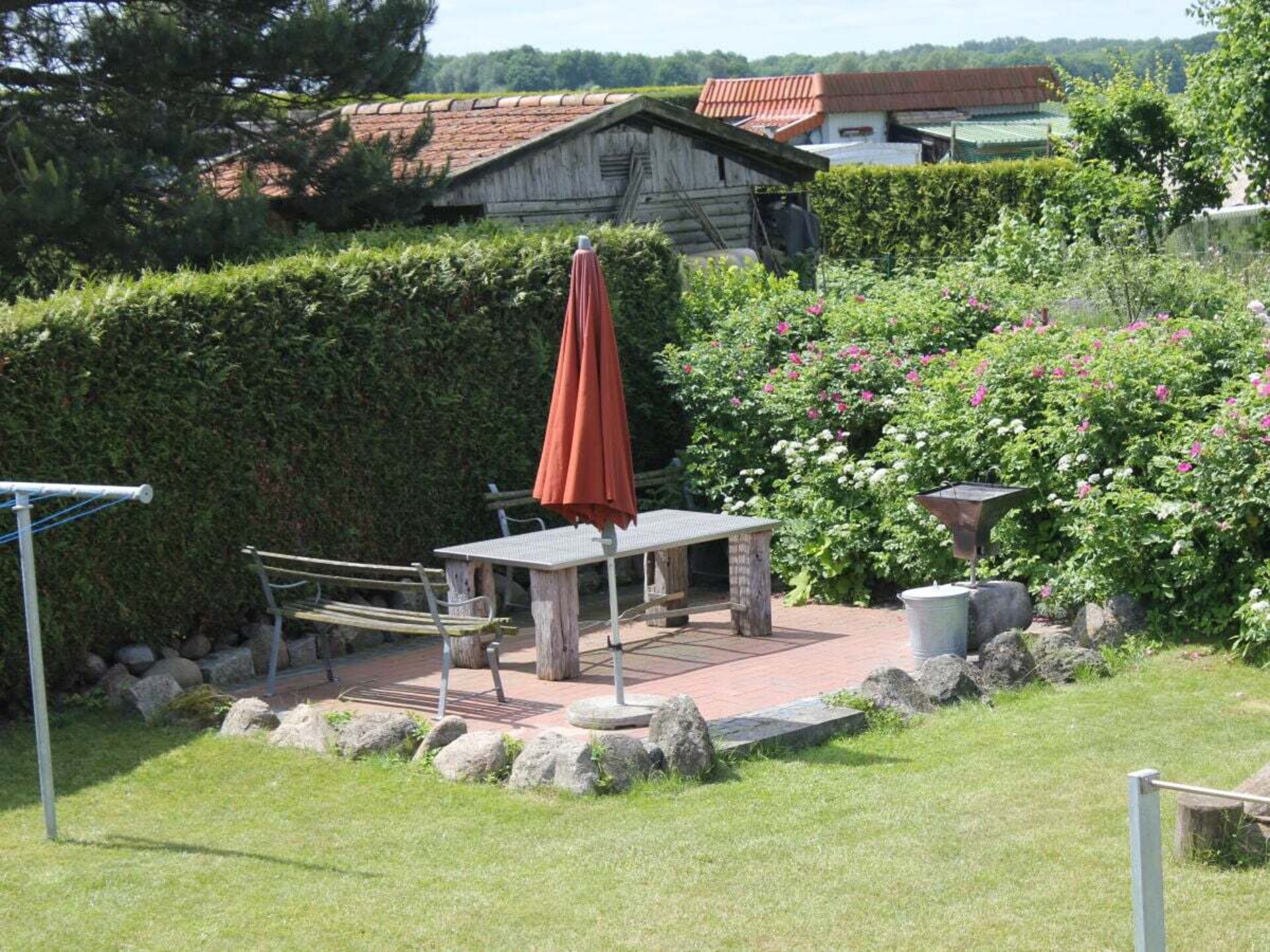 Groots groepsverblijf in Groß Schwansee met sauna en speeltuin - foto 9