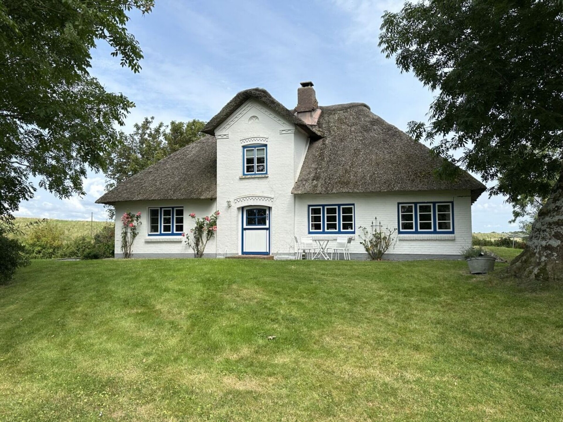 Deichgut: Luxe rietgedekt vakantiehuis voor 8 personen bij de Noordzee - foto 9